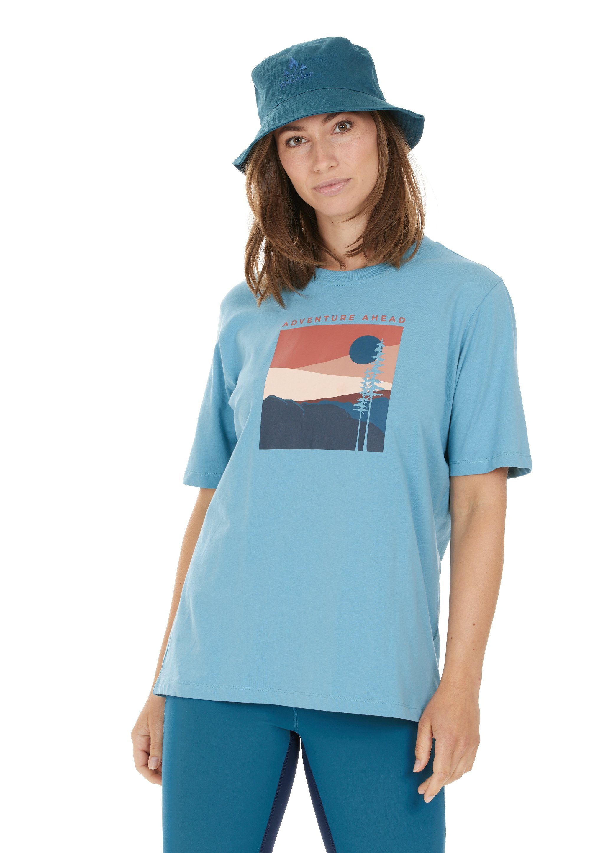 WHISTLER T-Shirt Wendy (1-tlg) mit atmungsaktiver Funktion aquablau