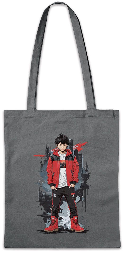 Beuteltasche Neo-Tokyo Biker Stofftasche Kaneda Anime Shotaro Akira Cyberpunk Tokyo