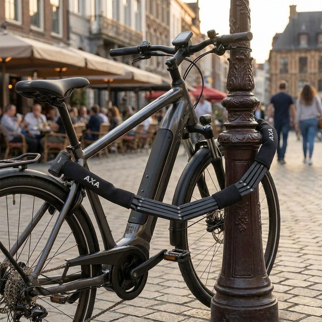 AXA Faltschloss AXA Faltschloss Foldable 8 - 130 130 - flexibles Fahrradschloss mit ho
