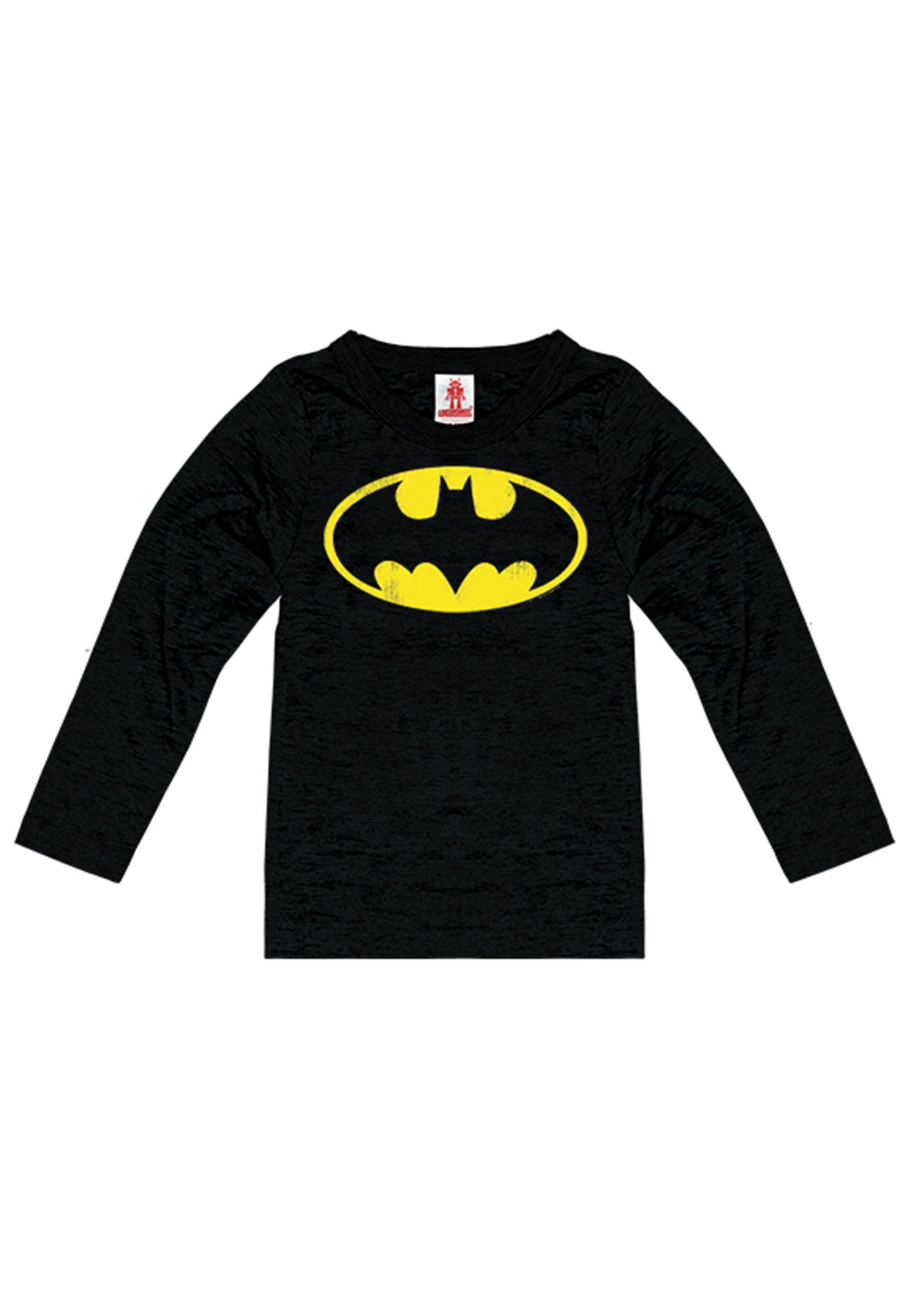 mit Logo Batman Print LOGOSHIRT T-Shirt coolem