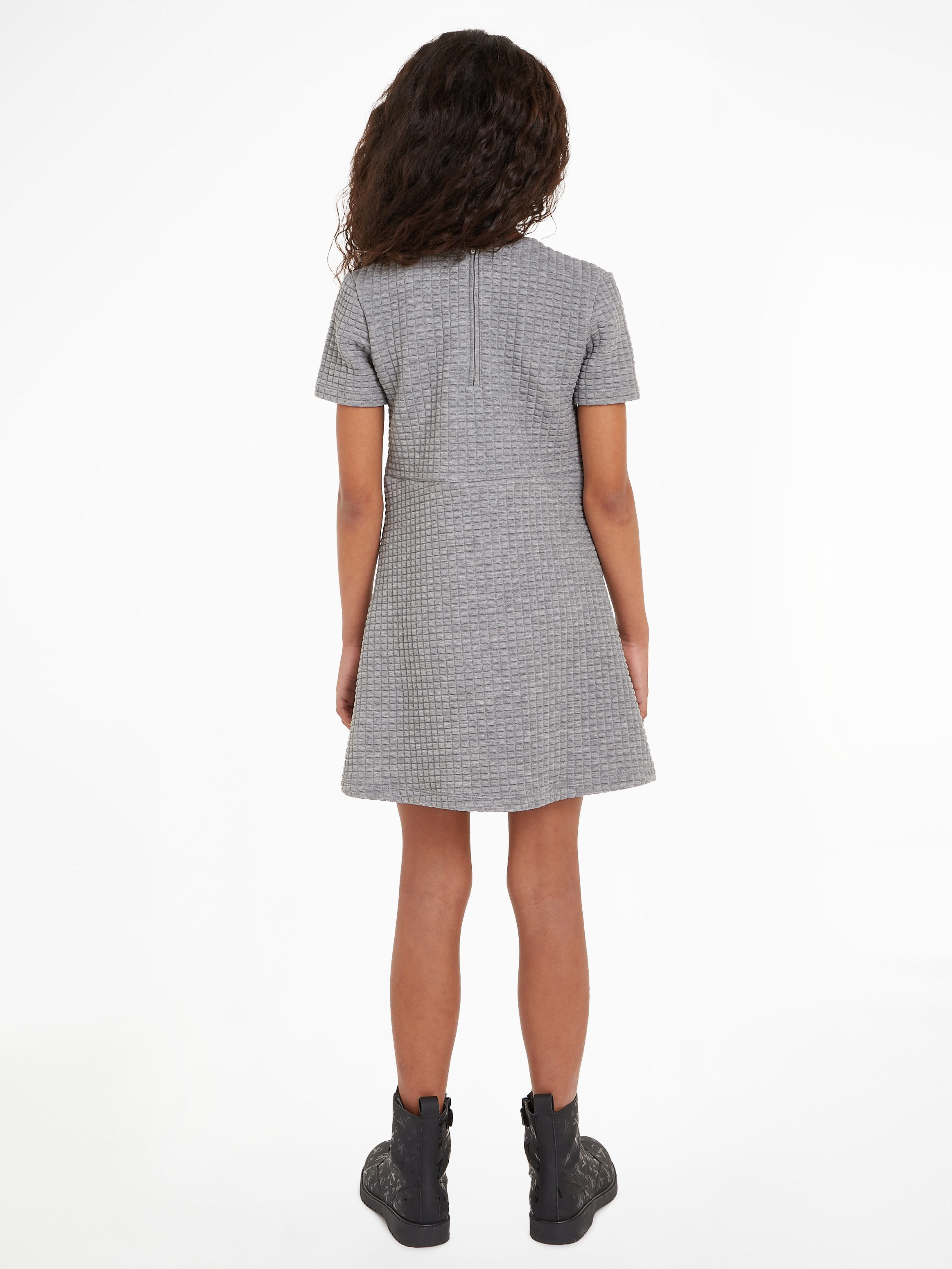 Calvin Klein Jeans Jerseykleid JACQUARD QUILTED günstig online kaufen