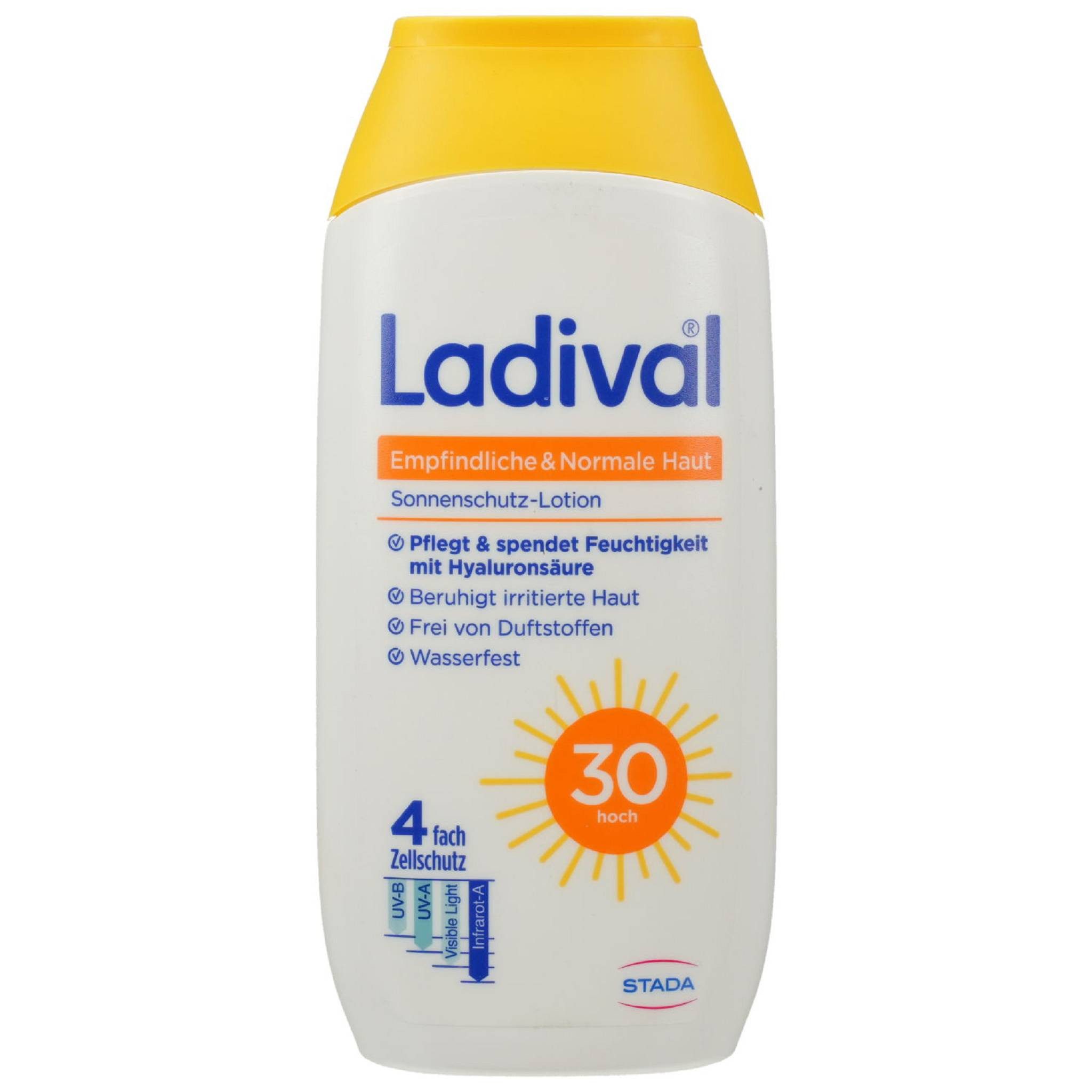 Ladival Sonnenschutzcreme LADIVAL empfindliche & normale Haut Lotion LSF 30
