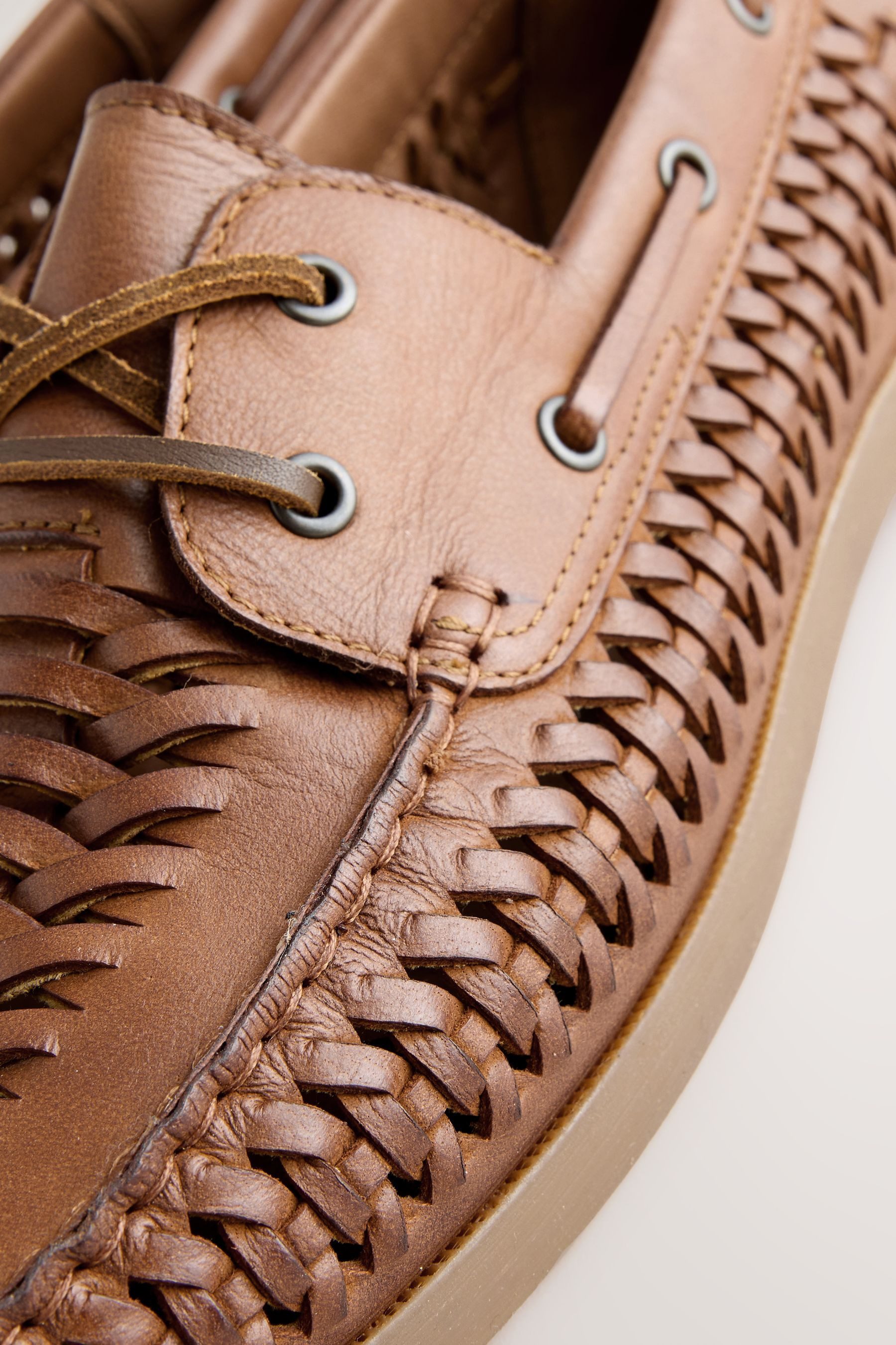 Next Bootsschuhe aus gewebtem Leder Segelschuh (1-tlg)