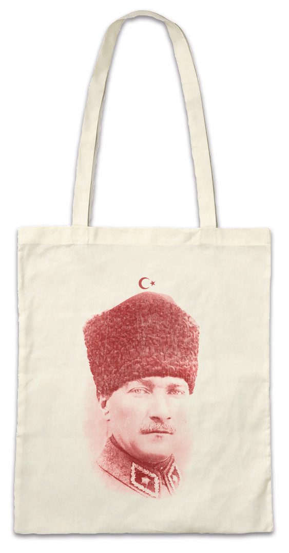 Urban Backwoods Beuteltasche AtaTürk Portrait Stofftasche günstig online kaufen