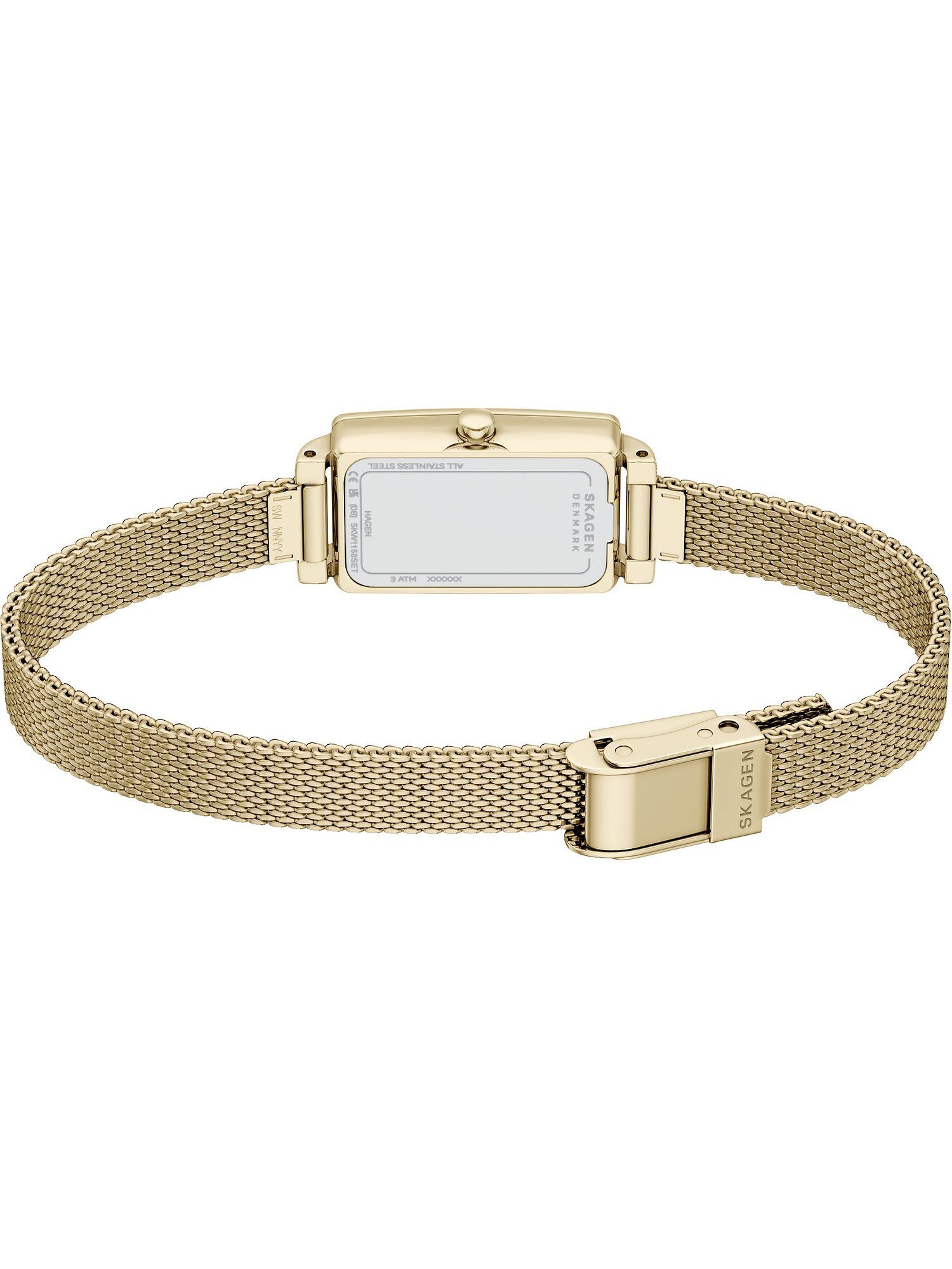 SKAGEN Quarzuhr Skagen Damen-Uhren-Sets Analog Quarz