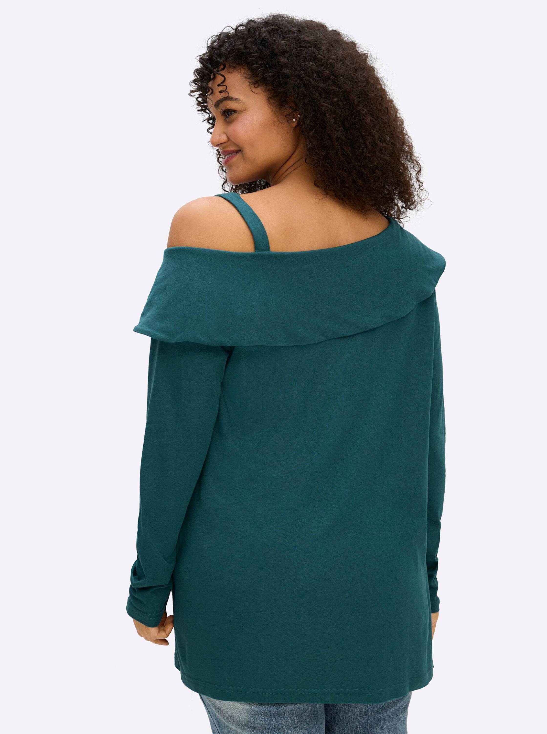 sheego by Joe Browns T-Shirt Langarm-Shirt Langarm