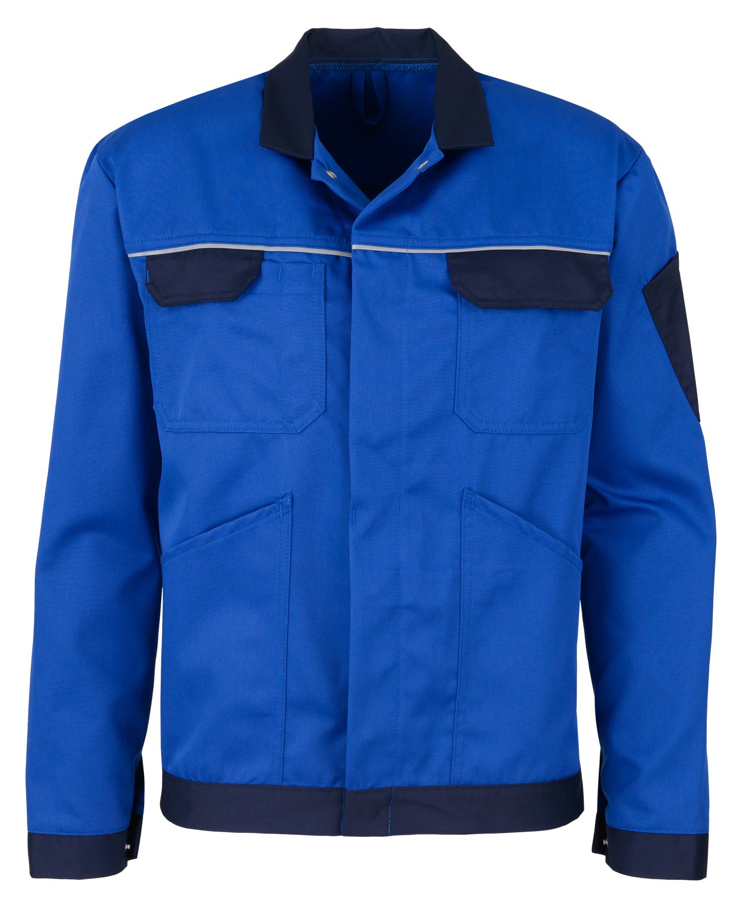 BEB beb HANDWERK Herren Bundjacke CLASSIC Polyestermix Kornblau/Marine