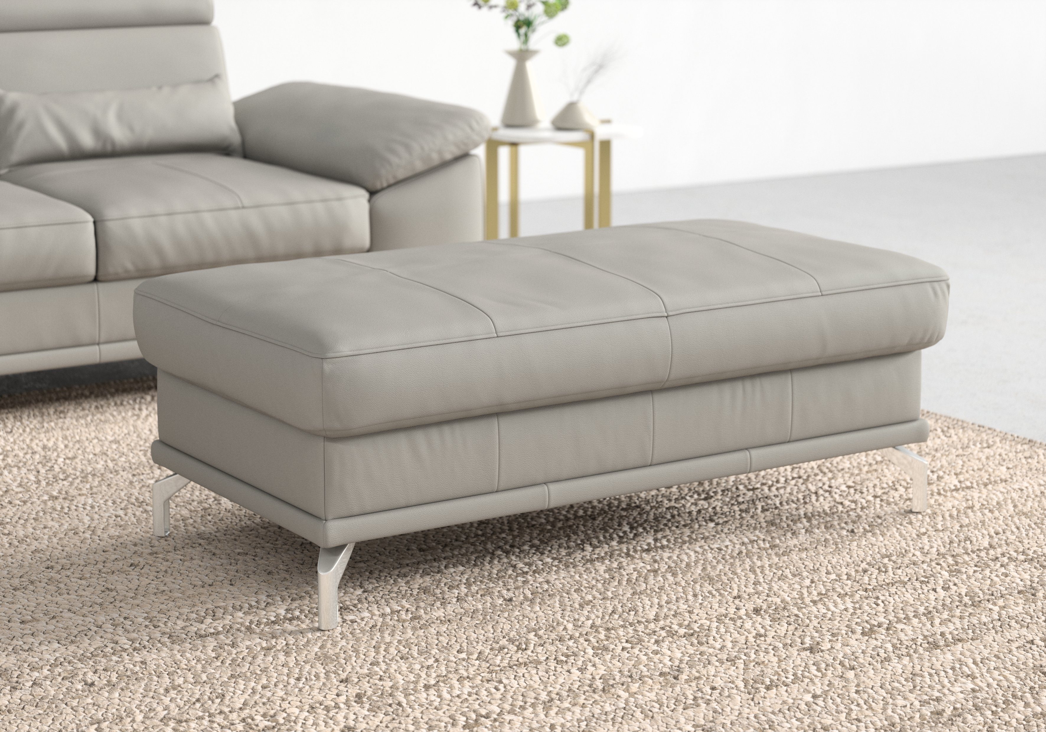 sit&more Hocker Cabrio, B: 113 cm, individuell zu kombinieren, Federkern