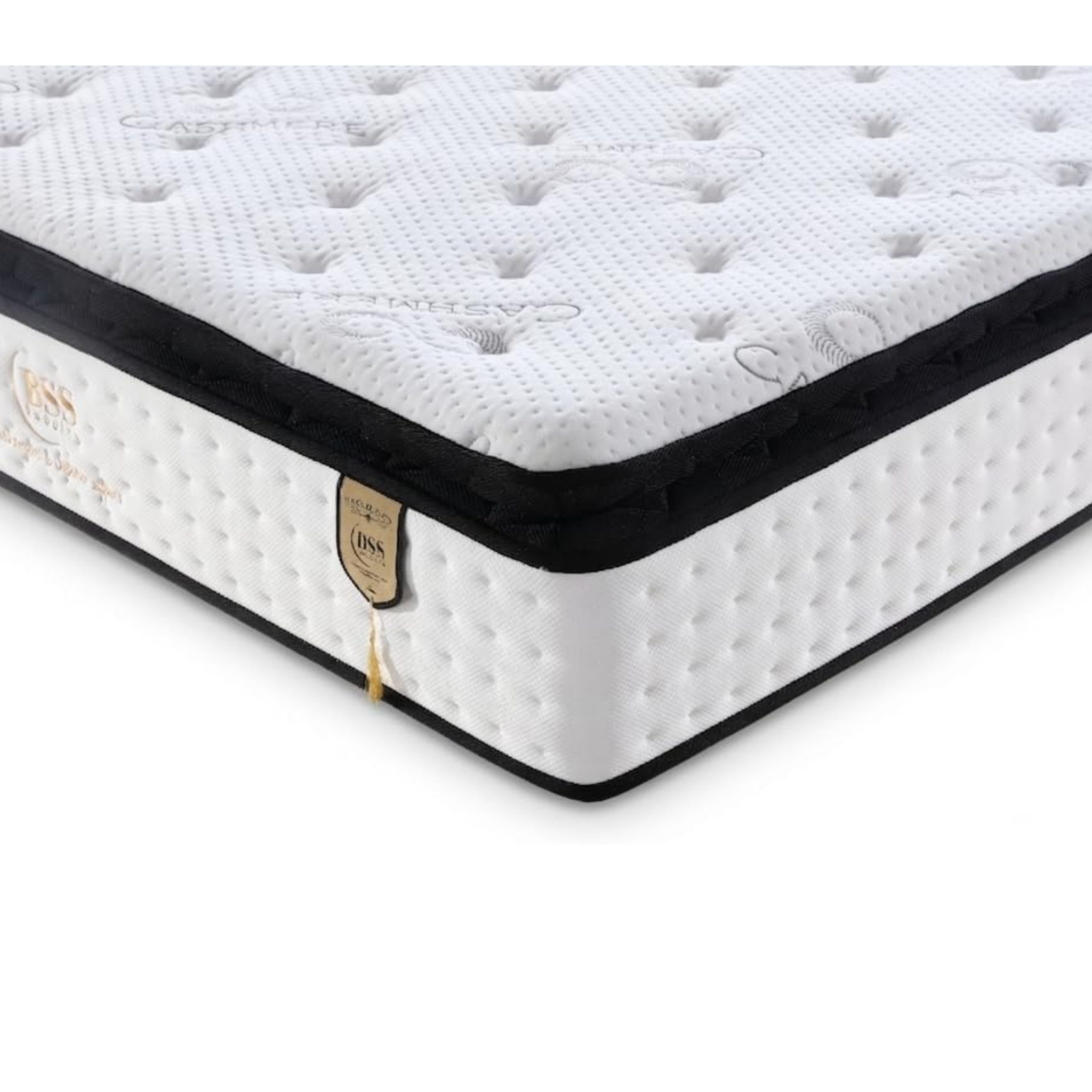 Taschenfederkernmatratze mit Topper Luxus Boxspringmatratze 90x200, 140x200 cm & weitere Größen, gowoll, 30 cm hoch, (Hyper & Extra Komfort Schaum, Komfortschic – Bild 5 von 5