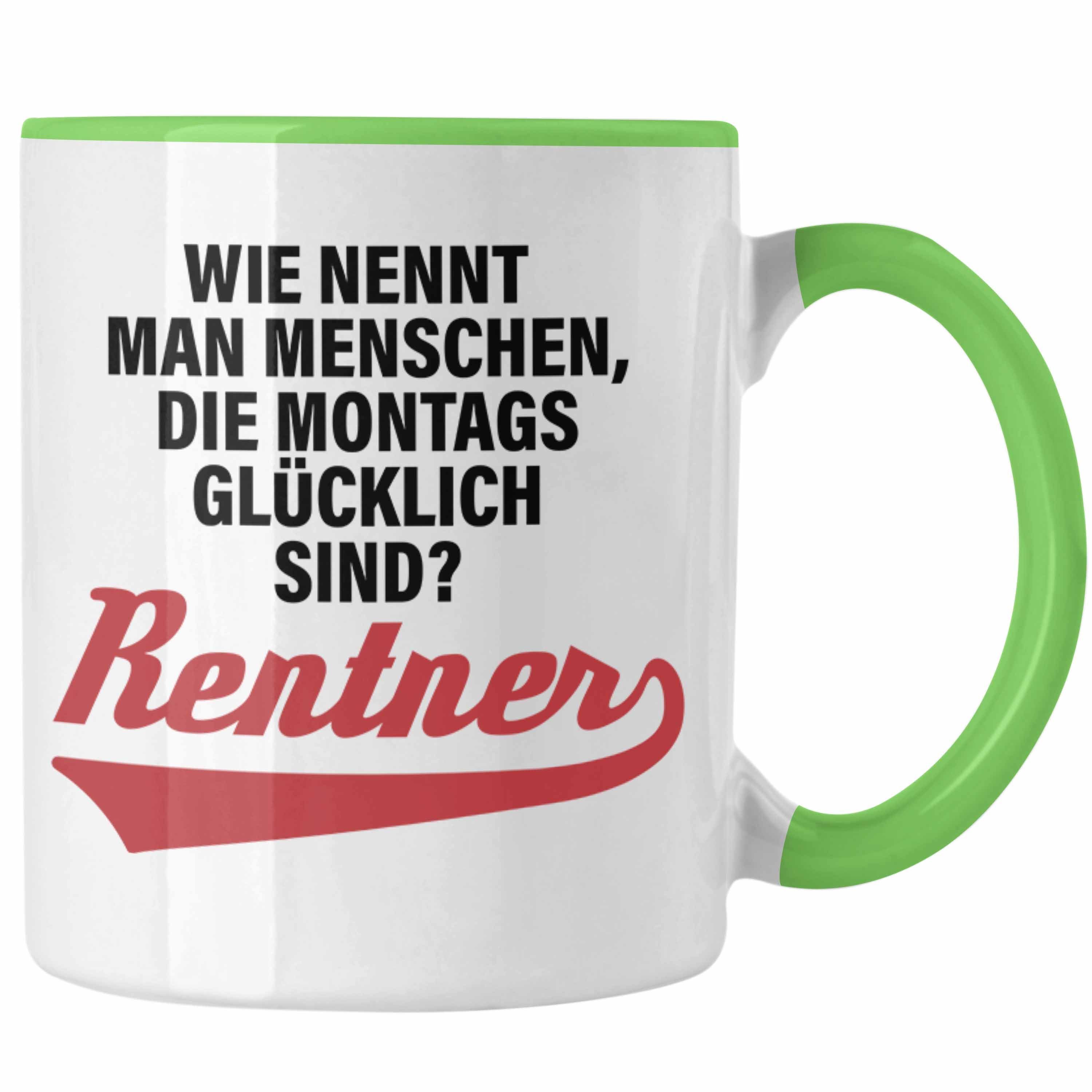 Trendation Tasse Trendation Renter Tasse Ruhestand Geschenk Rente