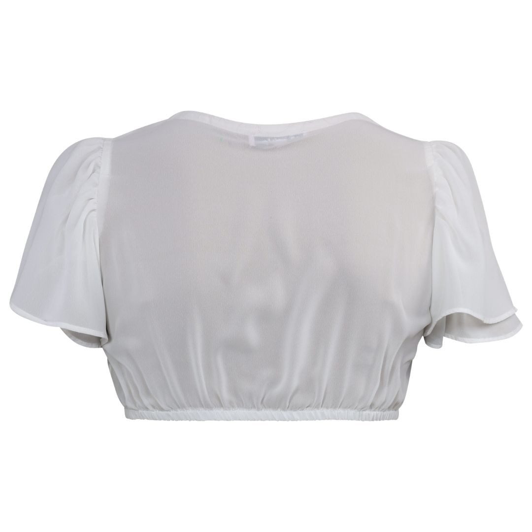 MarJo Dirndlbluse Dirndlbluse Emmersdorf ecru mit Flügelarm – Bild 2 von 4