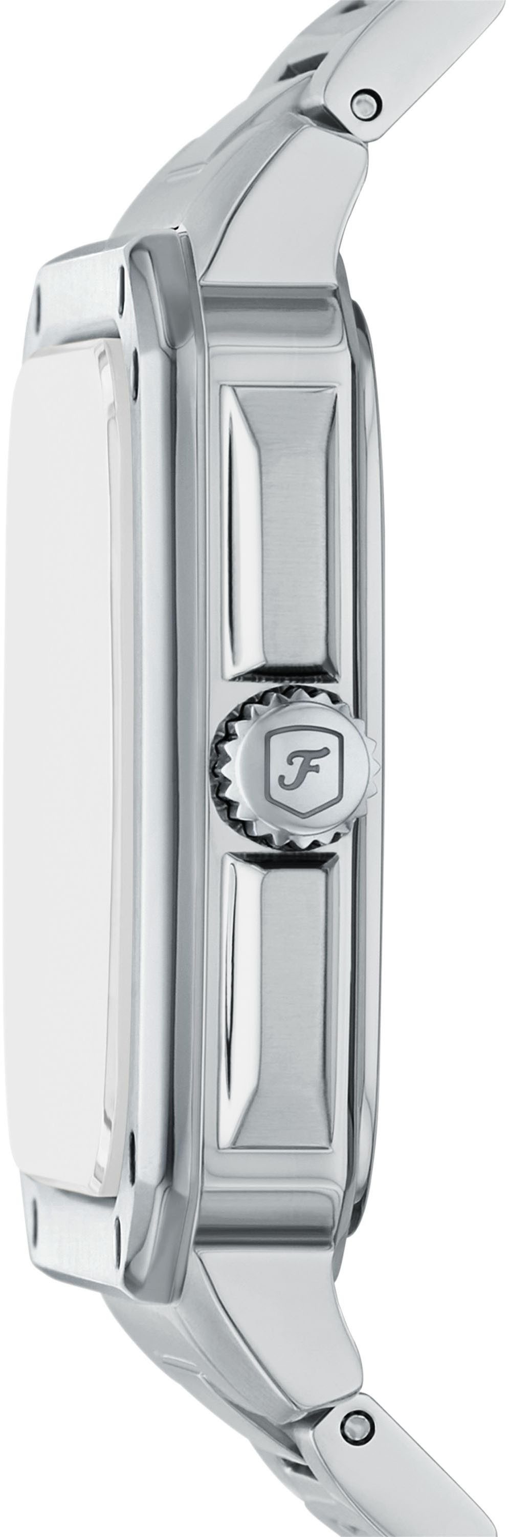 Fossil Quarzuhr CROSBY FS6121, Armbanduhr, Herrenuhr, Edelstahlarmband, ana günstig online kaufen