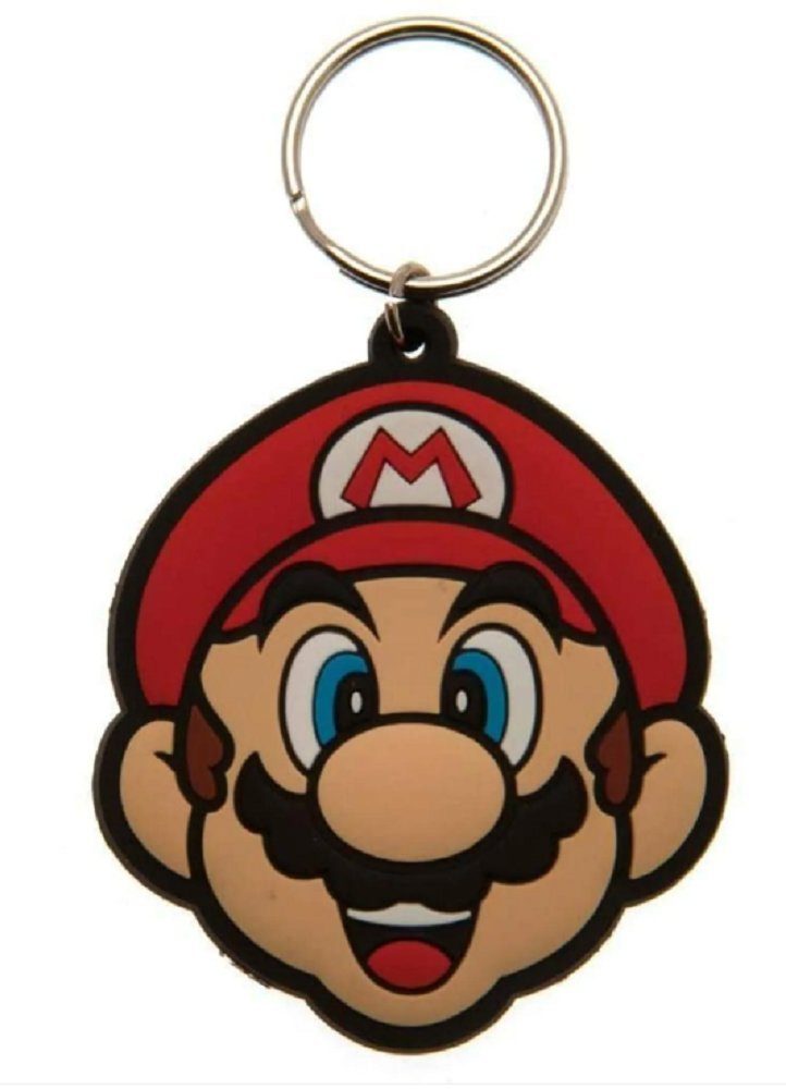 Nintendo Schlüsselanhänger Schlüsselanhänger Kinder Mini Super Mario Anhänger keychain 6 cm, Schlüsselanhänger Haustierschlüsselanhänger Geschenk Hund Frau Herren