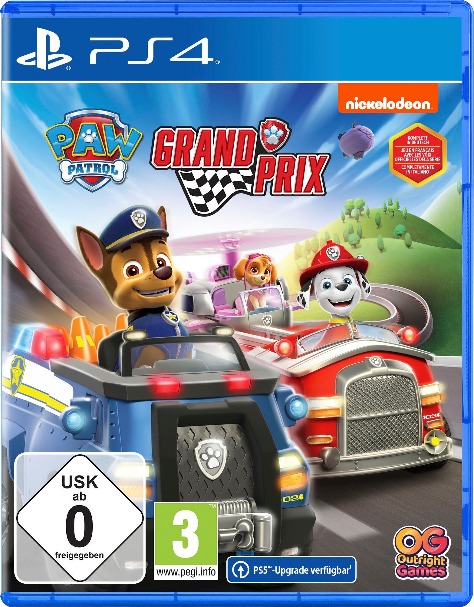 Paw 4 Prix Patrol: PlayStation Grand