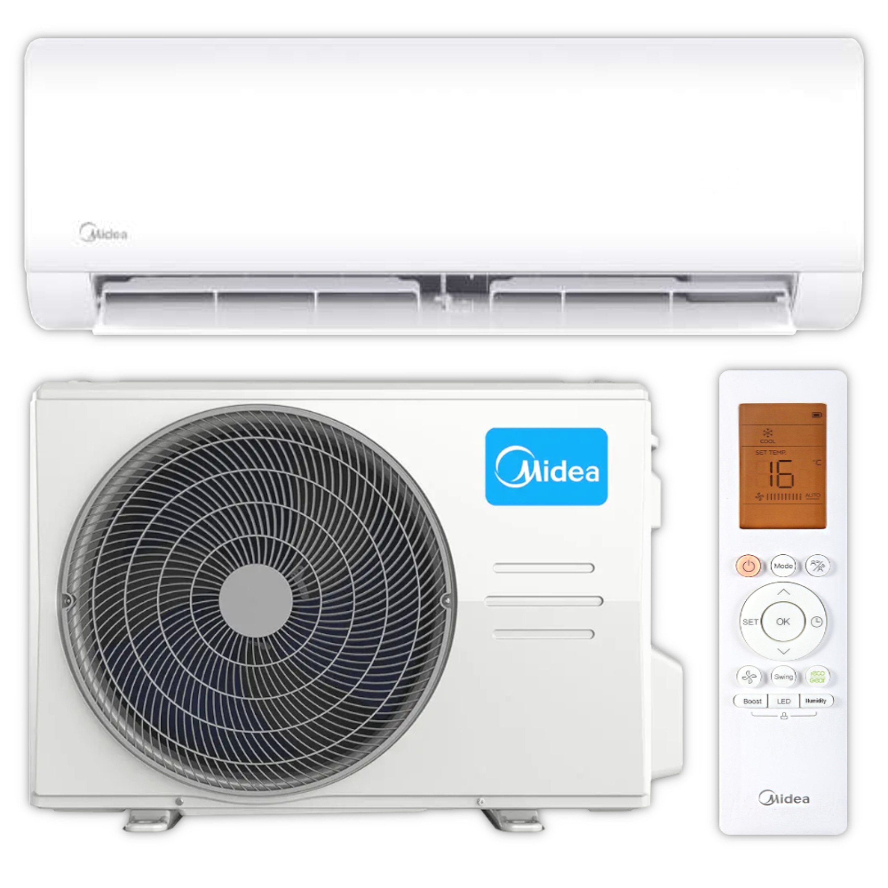 Midea Split-Klimagerät MSAGBU-12HRFN7-QRD6GW + MOX331-12HFN7-QRD6GW günstig online kaufen