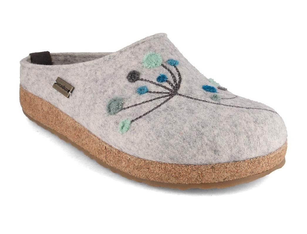 Haflinger Damen Filz Домашняя обувь Grizzly Amaya Hausschuh 100% reiner Wollfilz