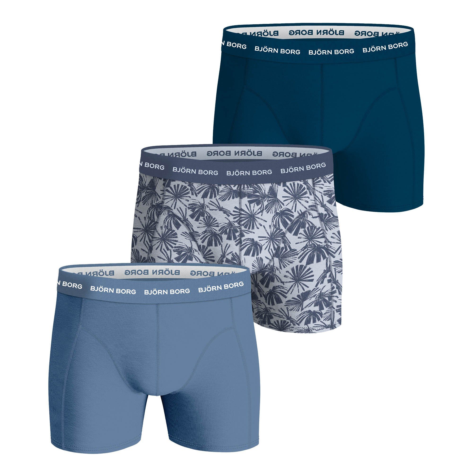 Boxer Herren Boxershort 3er Pack Baumwollmischung