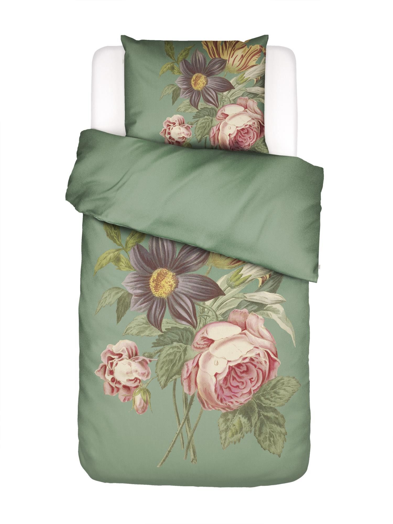 Essenza Bettwäsche Madia, Satin, 2 teilig, mit floralem Muster