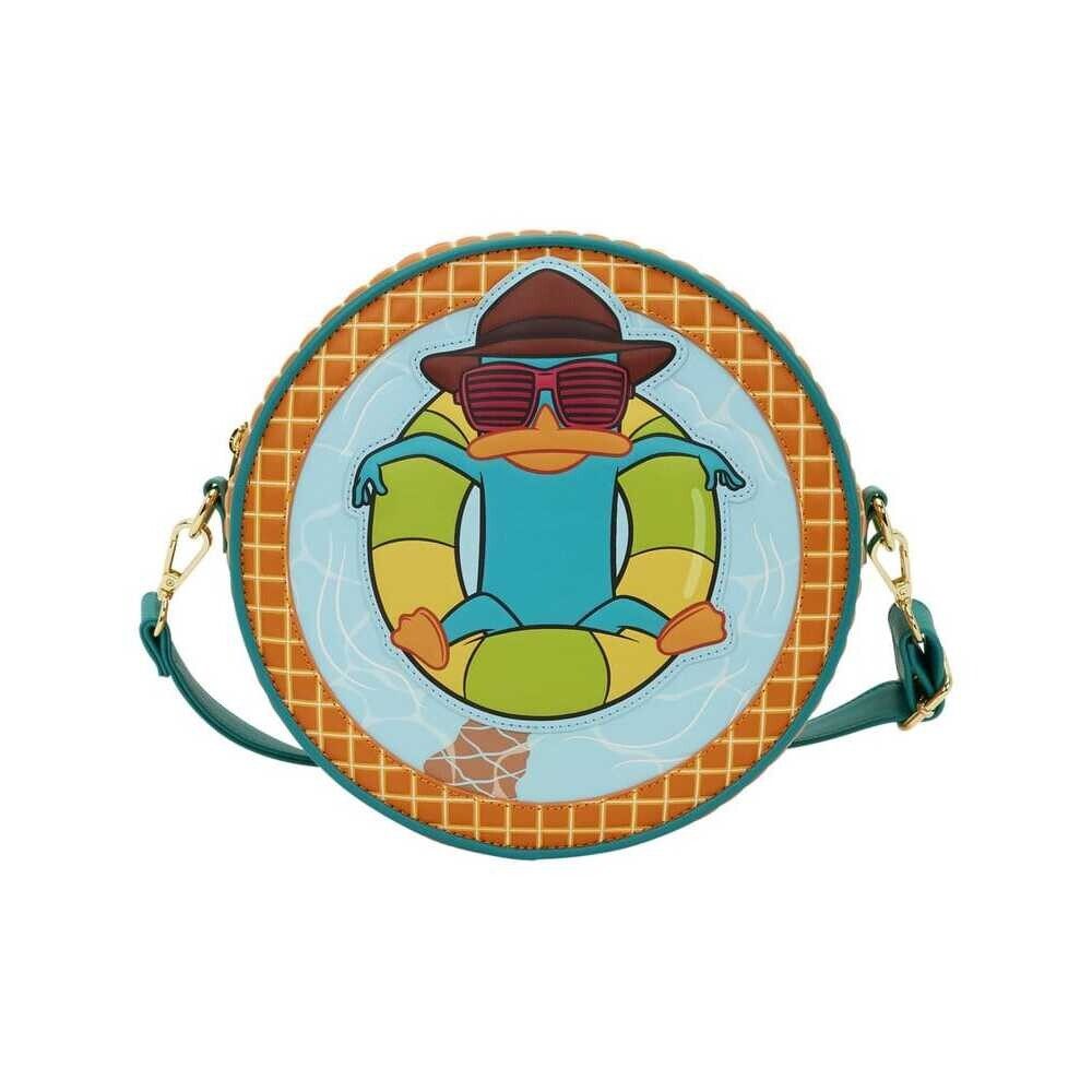 Loungefly Umhängetasche Phineas & Ferb Perry the Platypus Pool Crossbody Bag