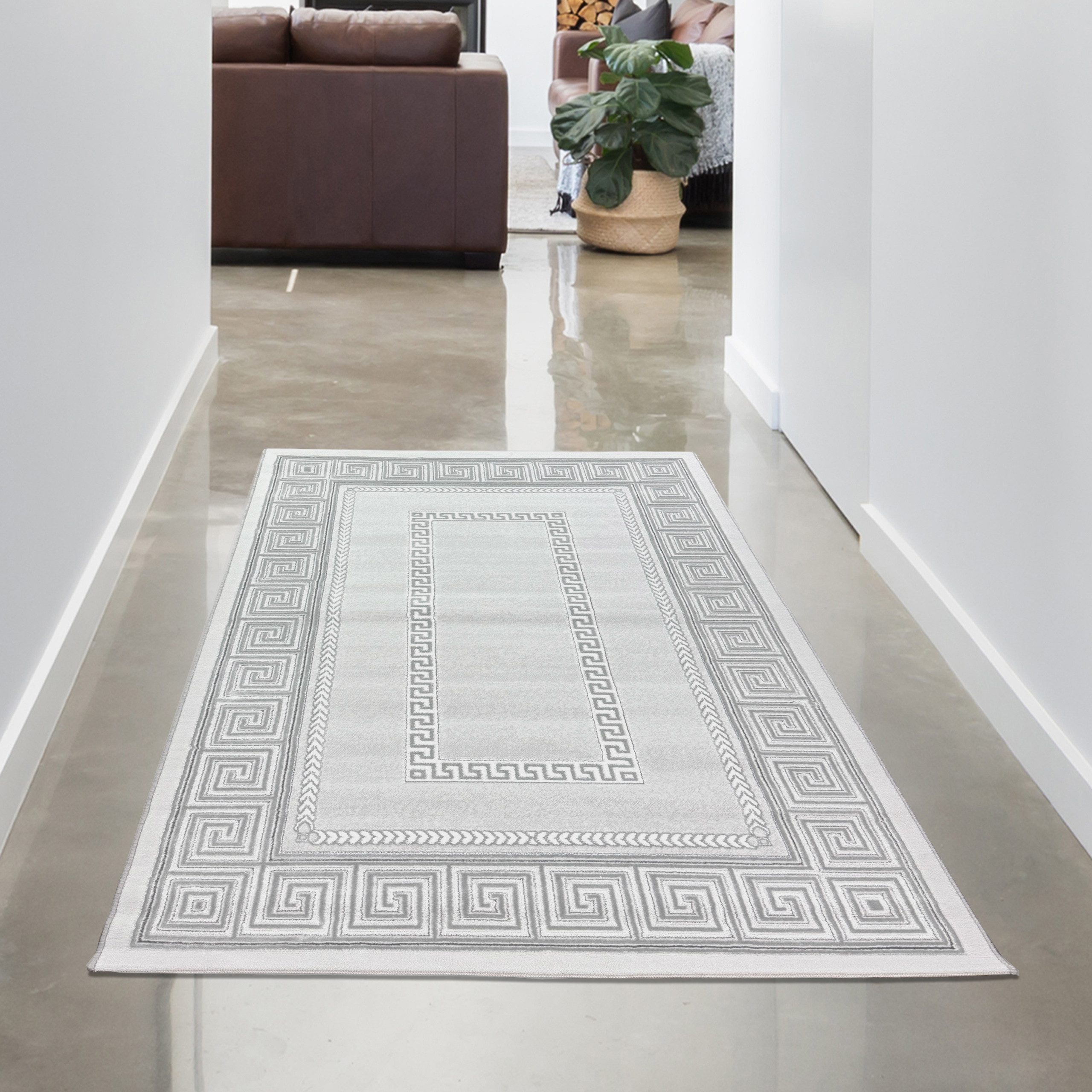 Carpetia Designteppich Dekorative Muster, rechteckig, Höhe: 8 mm, pflegeleicht, weich