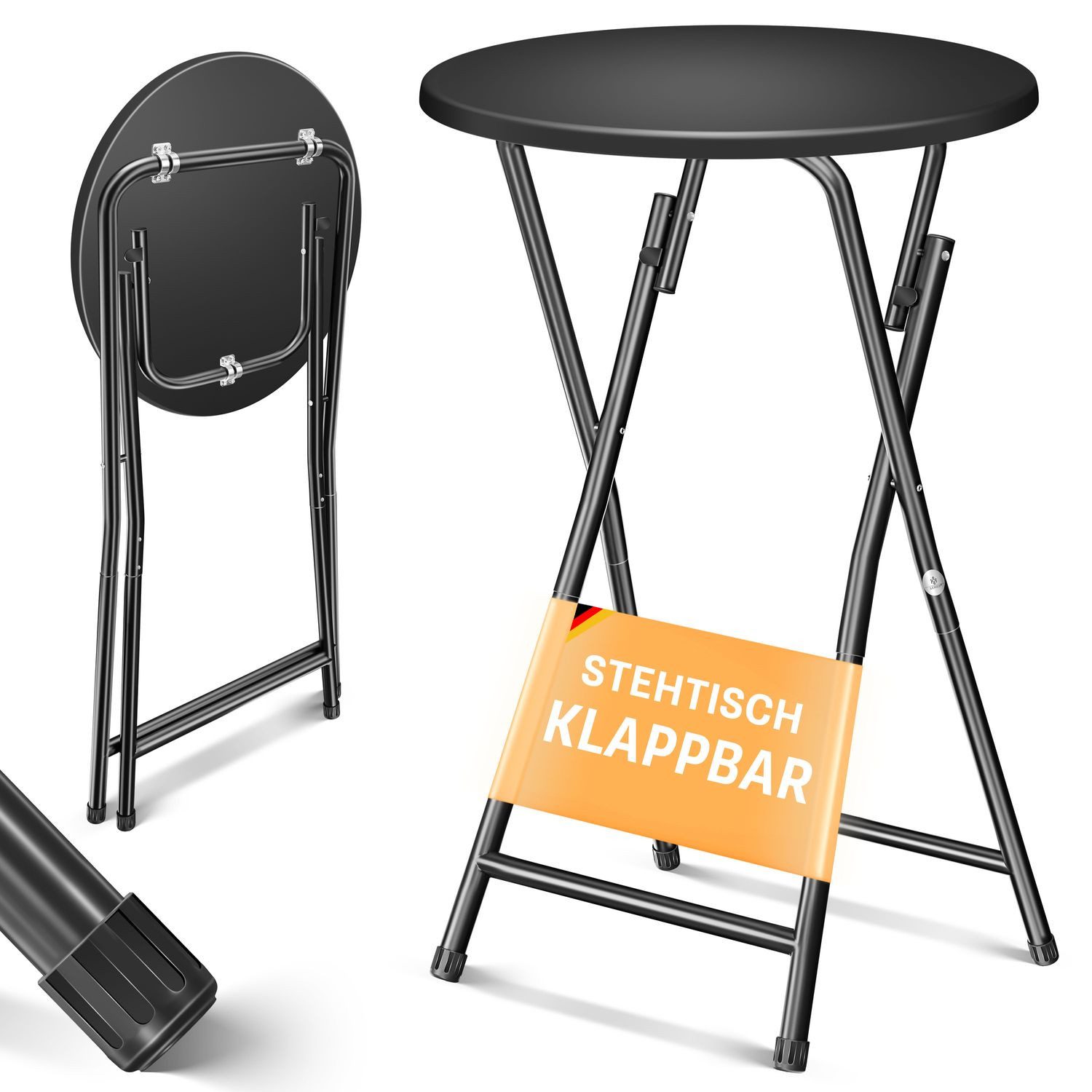 KESSER Bistrotisch Stehtisch Bistrotisch mit PVC-Platte Wetterbeständiger K günstig online kaufen