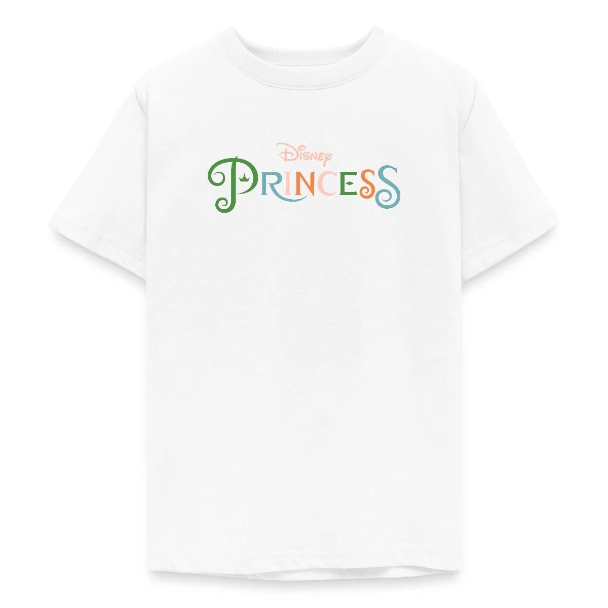 T-Shirt Disney Prinzessinnen Schriftzug Teenager T-Shirt
