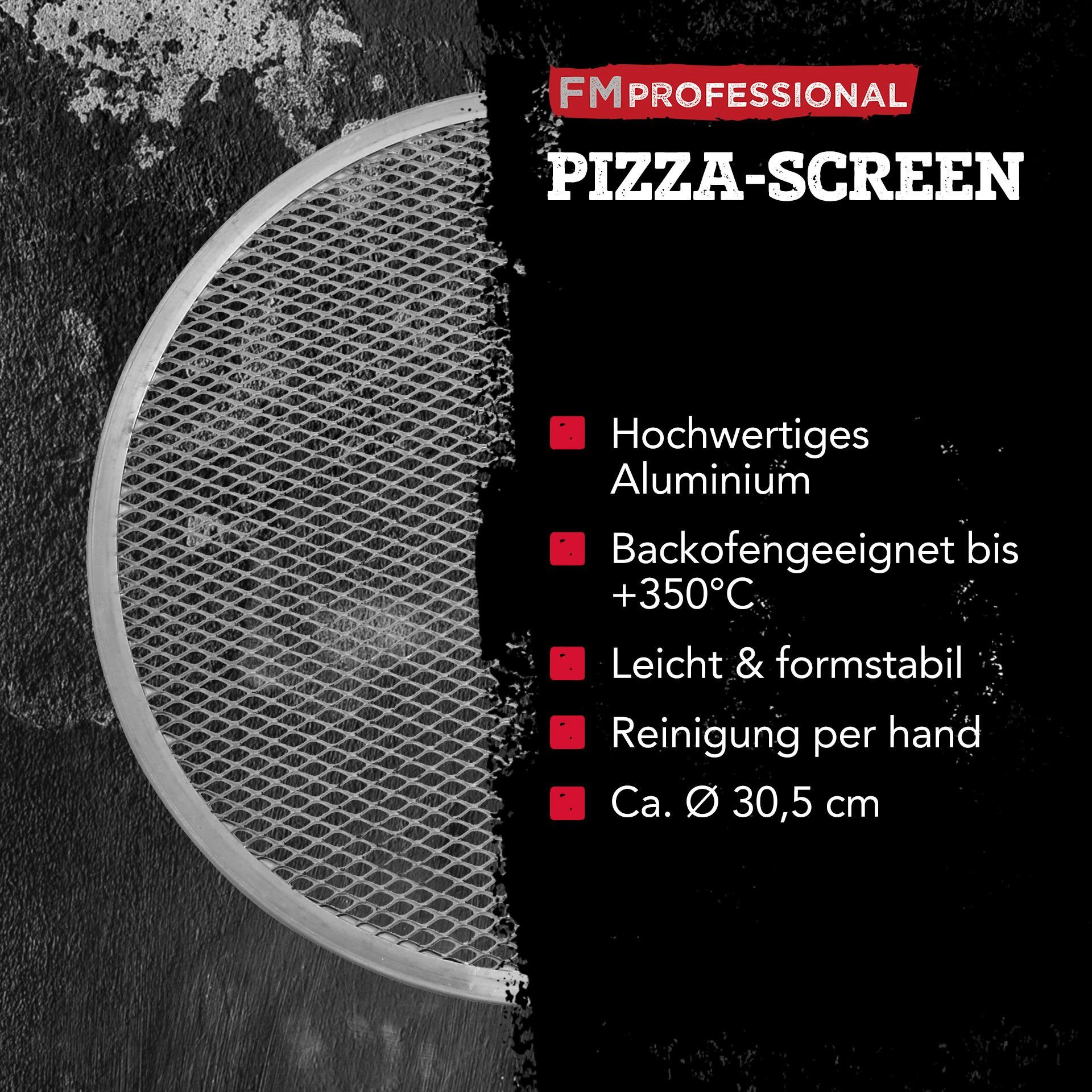 FMprofessional Pizzablech Pizza-Screen