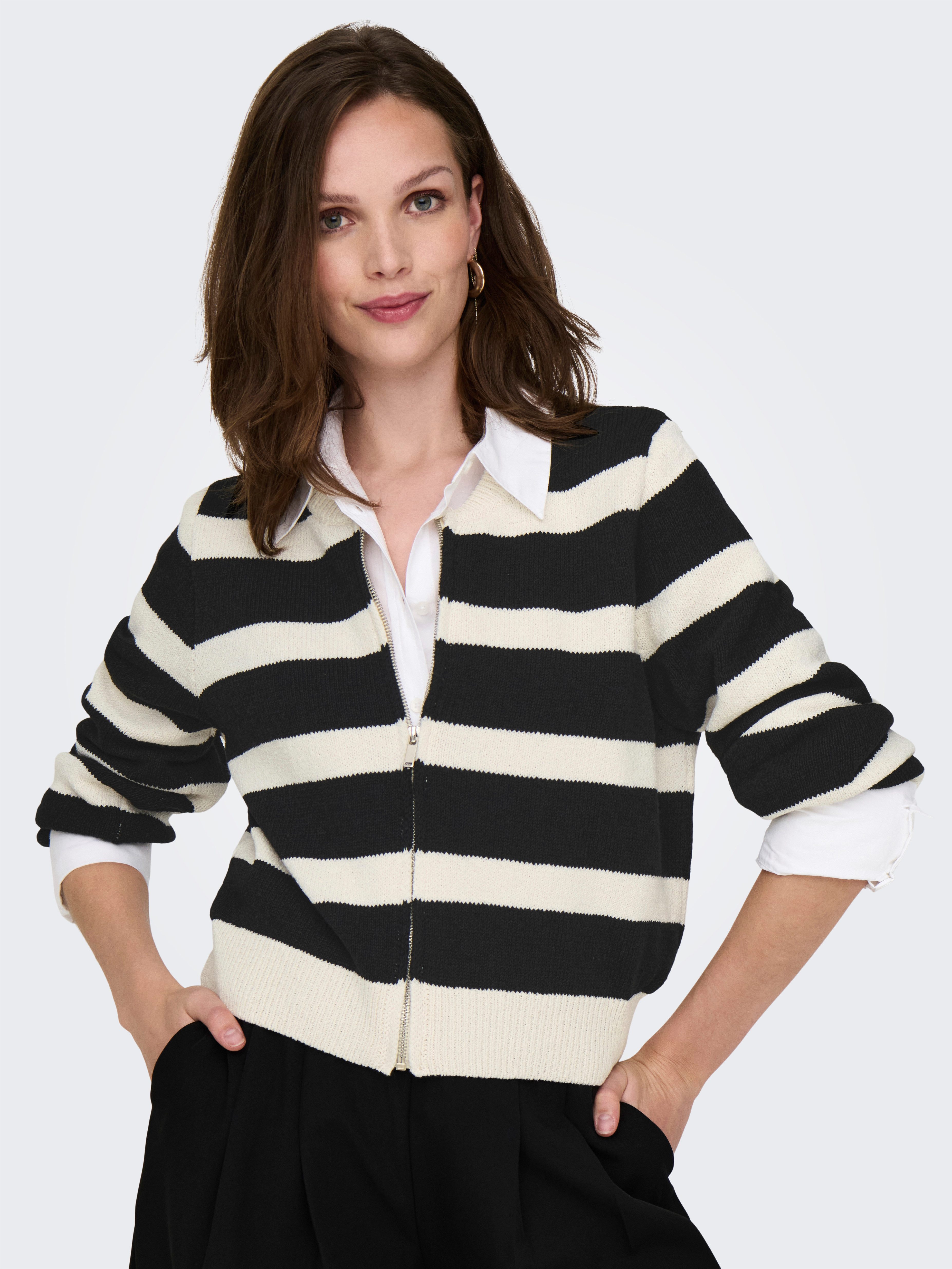 ONLY Longstrickjacke ONLTHORA LS O-NECK BOMBER günstig online kaufen