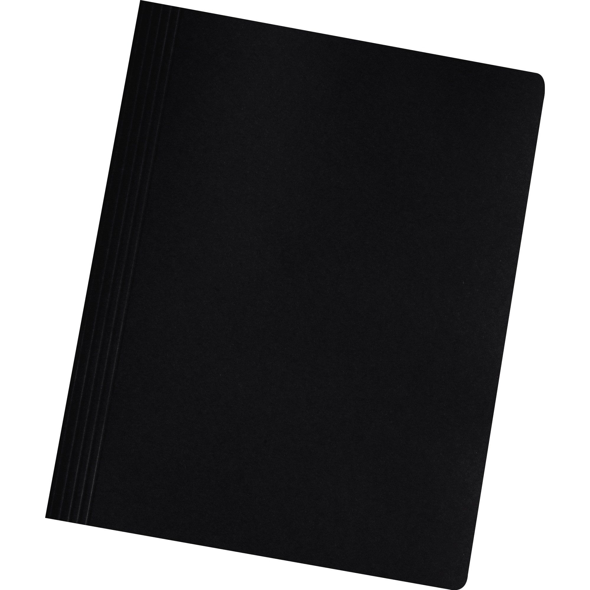 Hefter Schnellhefter 26001240 A4 Karton schwarz Packung mit 10 Stück