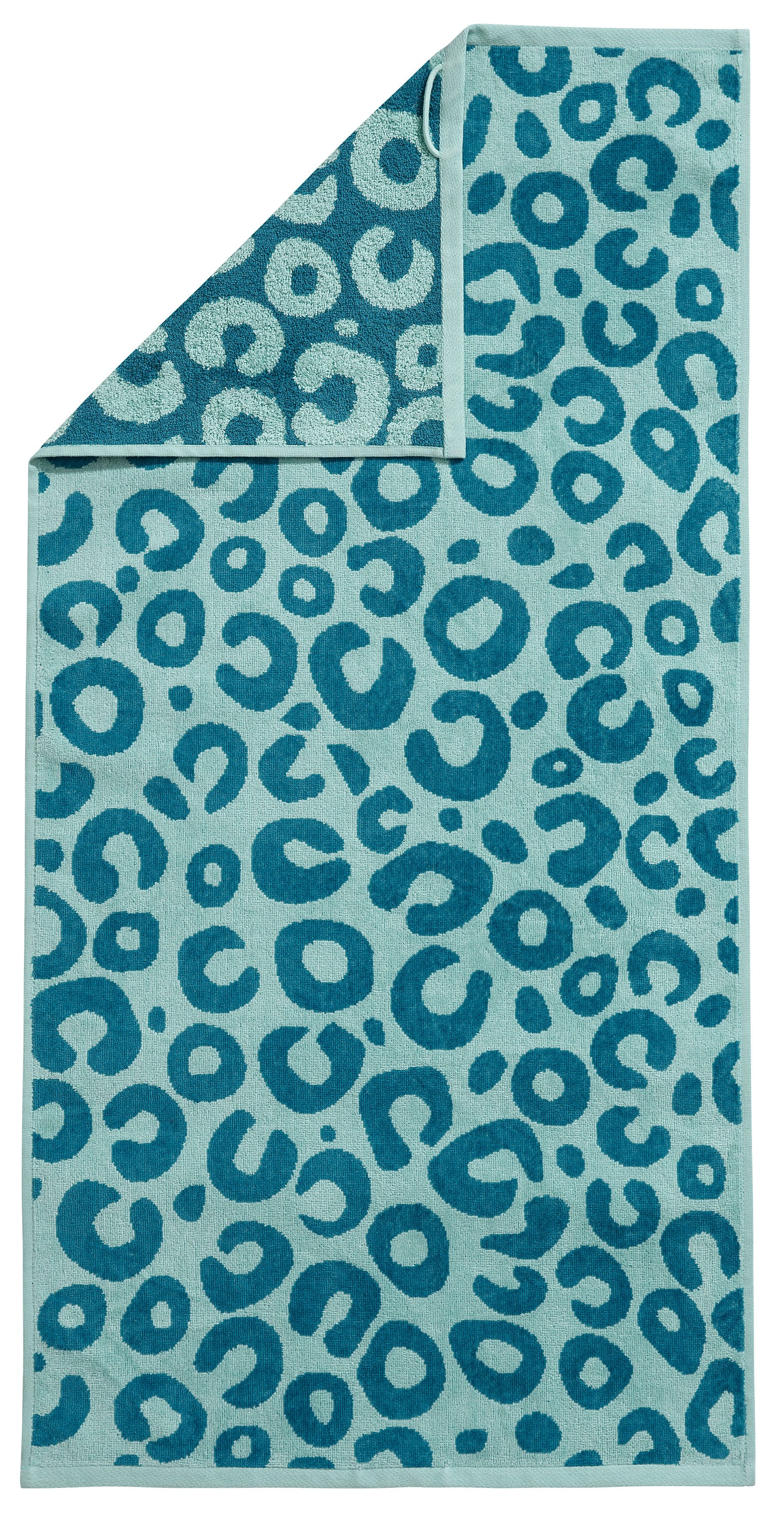 OTTO home Handtuch Set Anna Leopardenmuster, 8-tlg Handtuch-Set, 100% Baumwolle, Frottiervelours (Set, 8-St), Duschtücher, Handtücher und Gästetücher, weich, modern, Animal Print