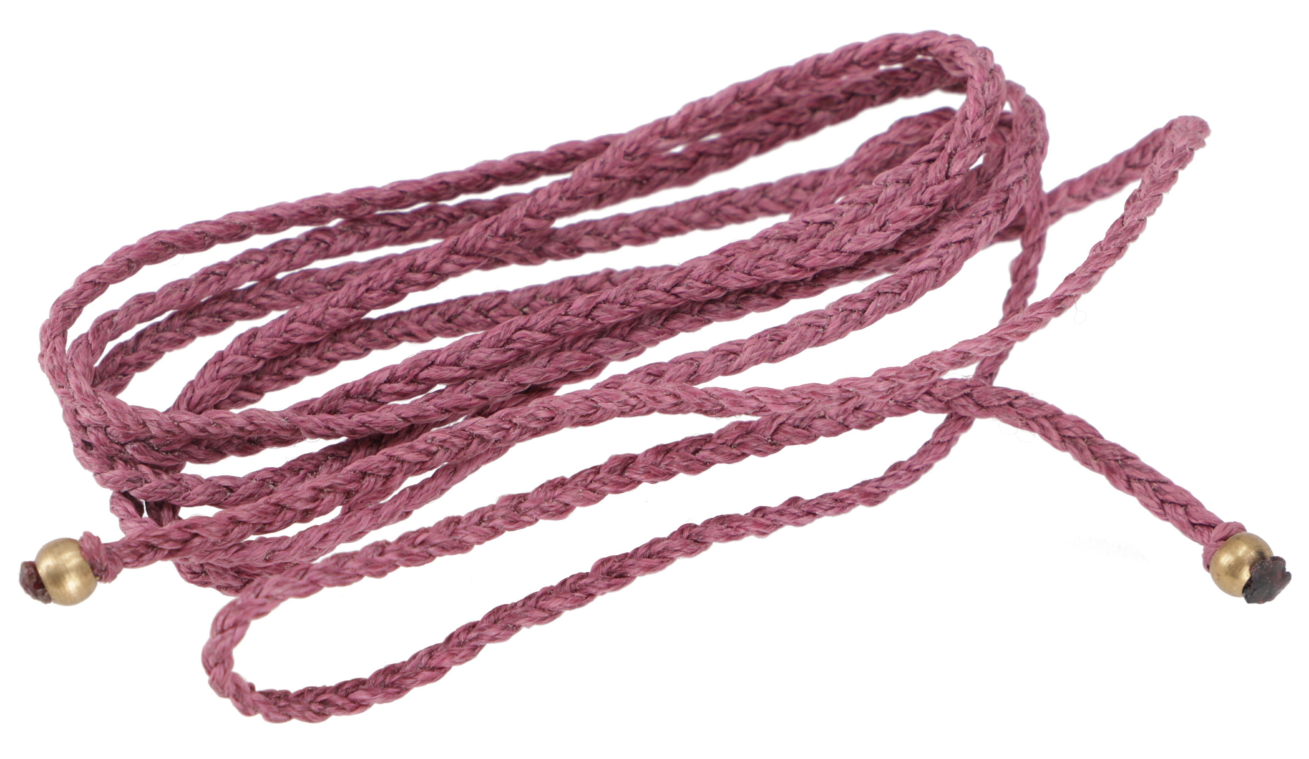 Guru-Shop Perlenkette Makramee Kette, Makramee Band, Band für Kette -..