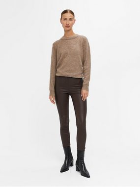 Object Leggings (1-tlg) Drapiert/gerafft, Plain/ohne Details