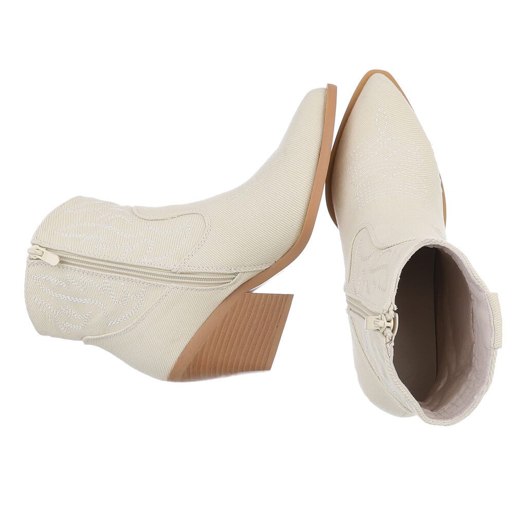 Ital-Design Damen Cowboyboots Western Westernstiefelette (88671900) Blockab günstig online kaufen