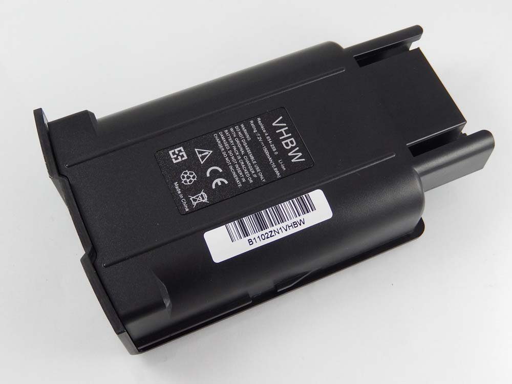 (7,2 1.545-108.0, Kärcher kompatibel V) mit 30/1 EB 1500 mAh Li-Ion Staubsauger-Akku vhbw 1.545-111.0