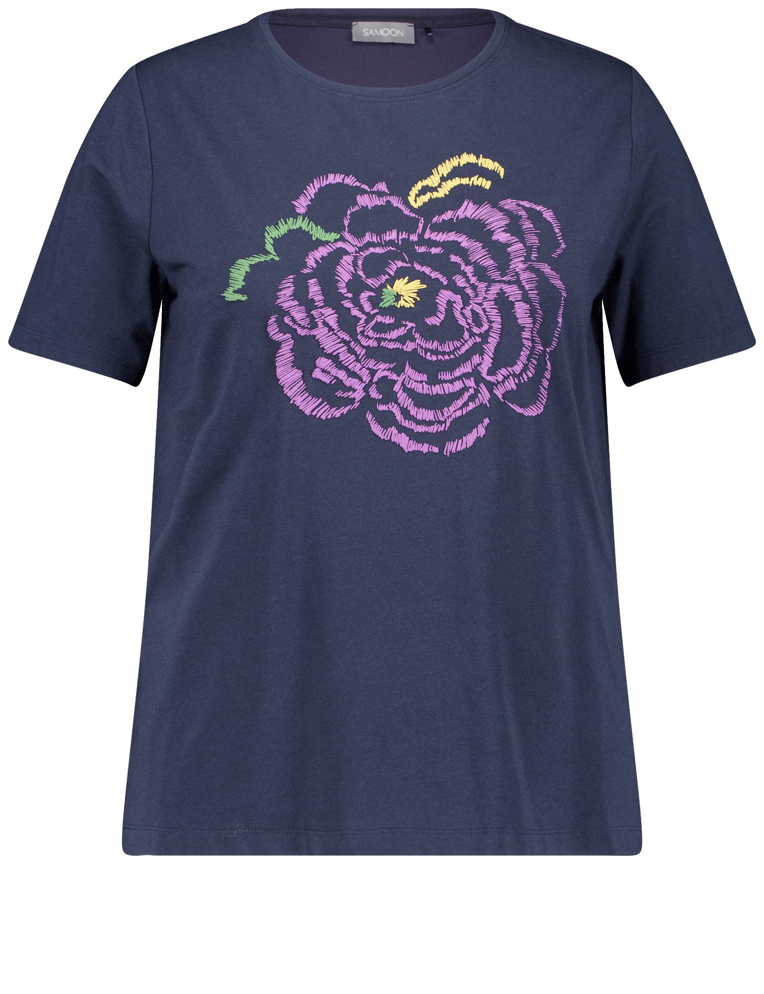 Samoon Shirtbluse T-SHIRT 1/2 ARM günstig online kaufen