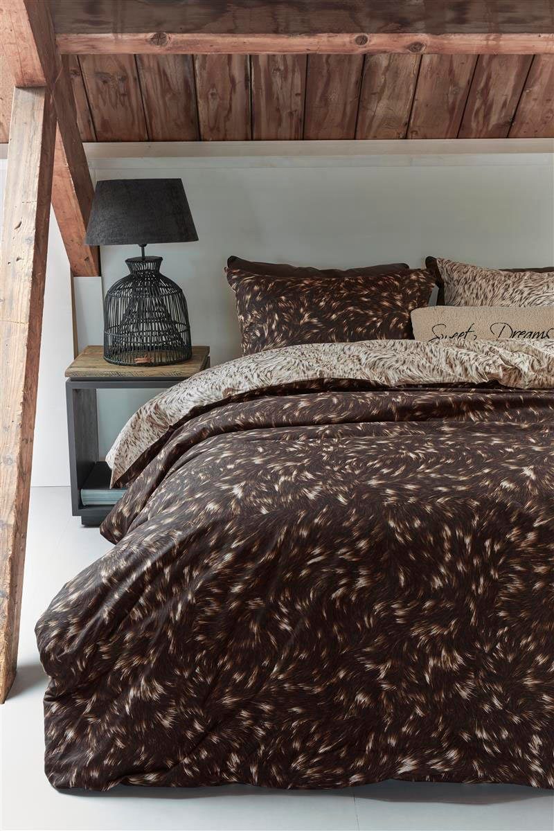 Rivièra Maison Bettwäsche Rivièra Maison Fauxy Fur, Renforcé, 2 teilig