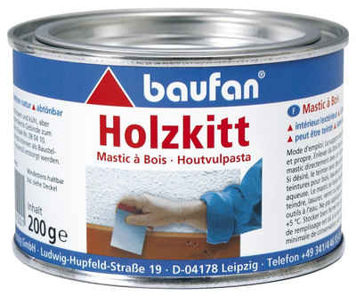baufan® Holzlack Baufan Holzkitt 200 g natur