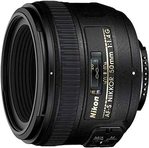 Nikon AF-S NIKKOR 50 mm 1:1,4G für D780 & D7500 passendes Objektiv