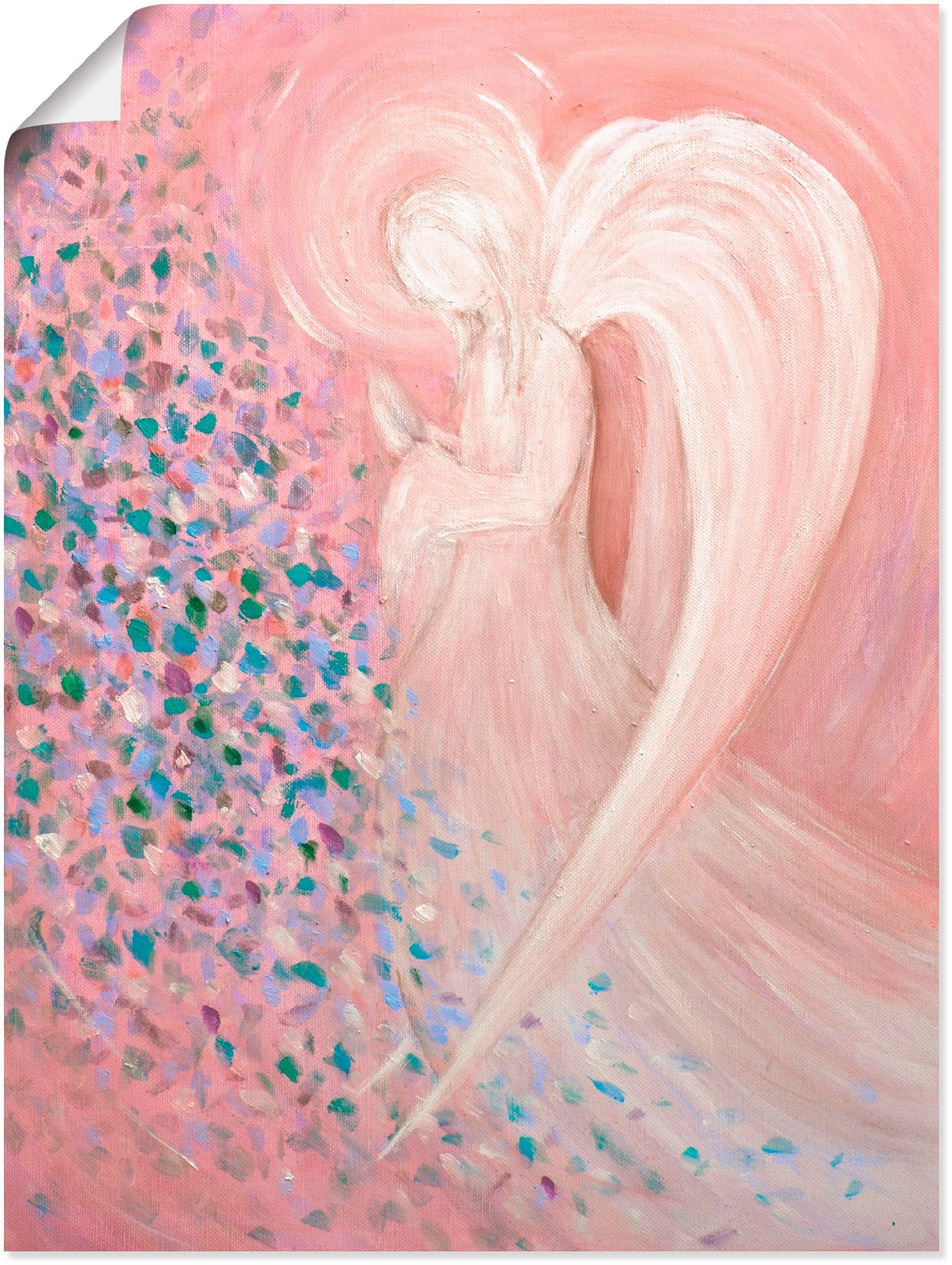 Artland Wandbild Engelbild - pastell, Religion günstig online kaufen