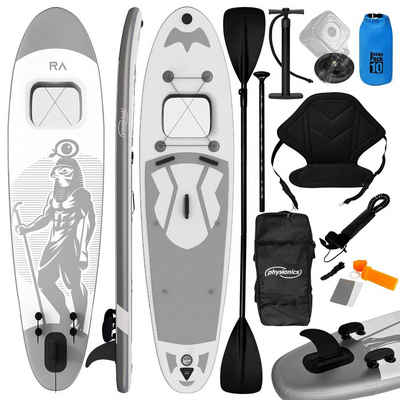 Physionics SUP-Board Stand Up Paddle Board Aufblasbares SUP Board 360cm