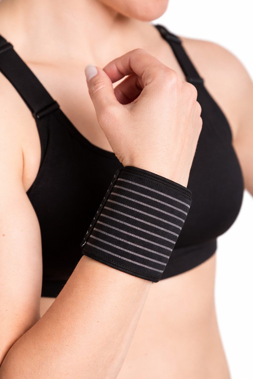 Lorey Medtec Handbandage Verstellbare Handgelenkstütze, elastisch, stabilisierend & komfortabel, Kompressionsgrad: leicht bis mittel