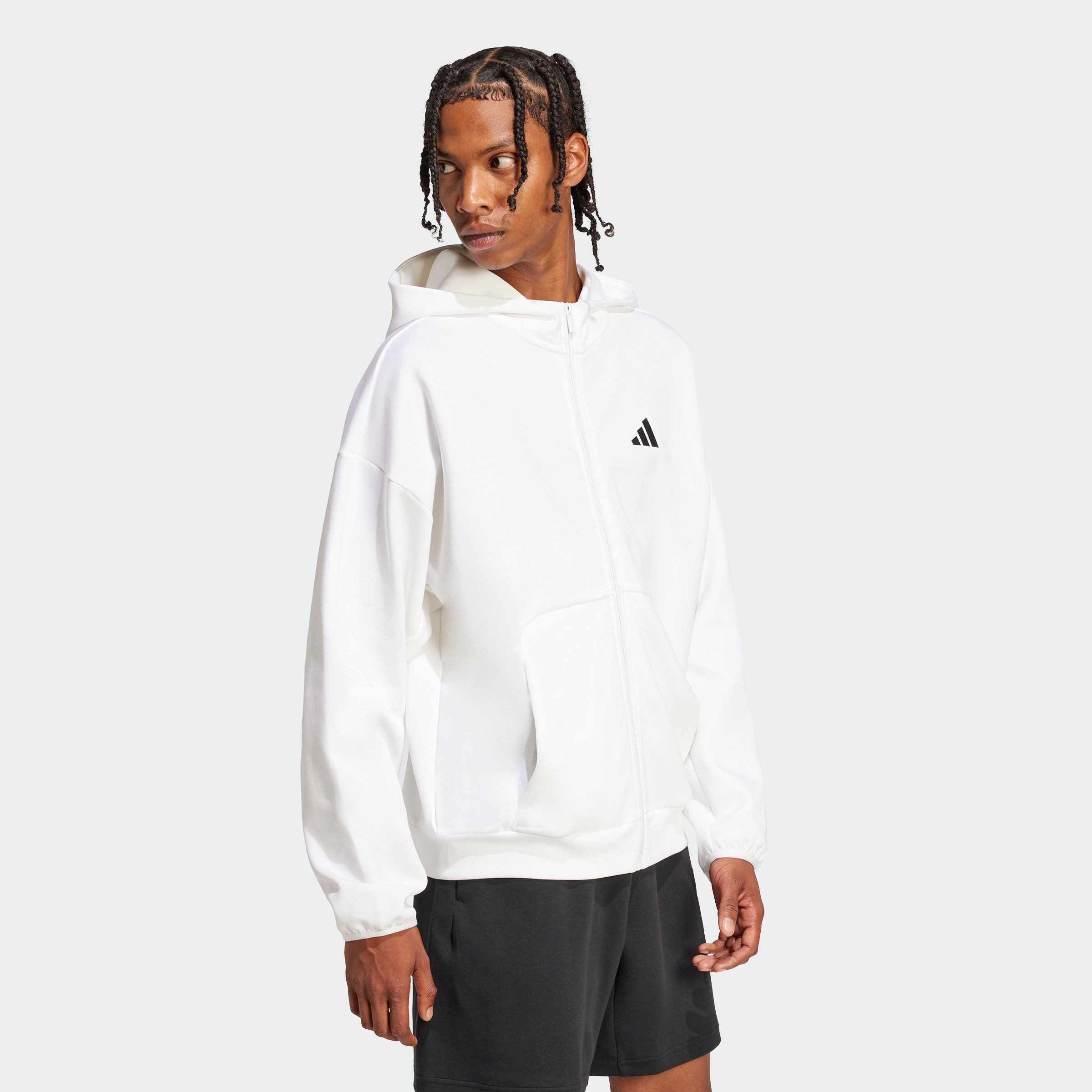 adidas Sportswear Kapuzensweatshirt M FI SL FZ günstig online kaufen