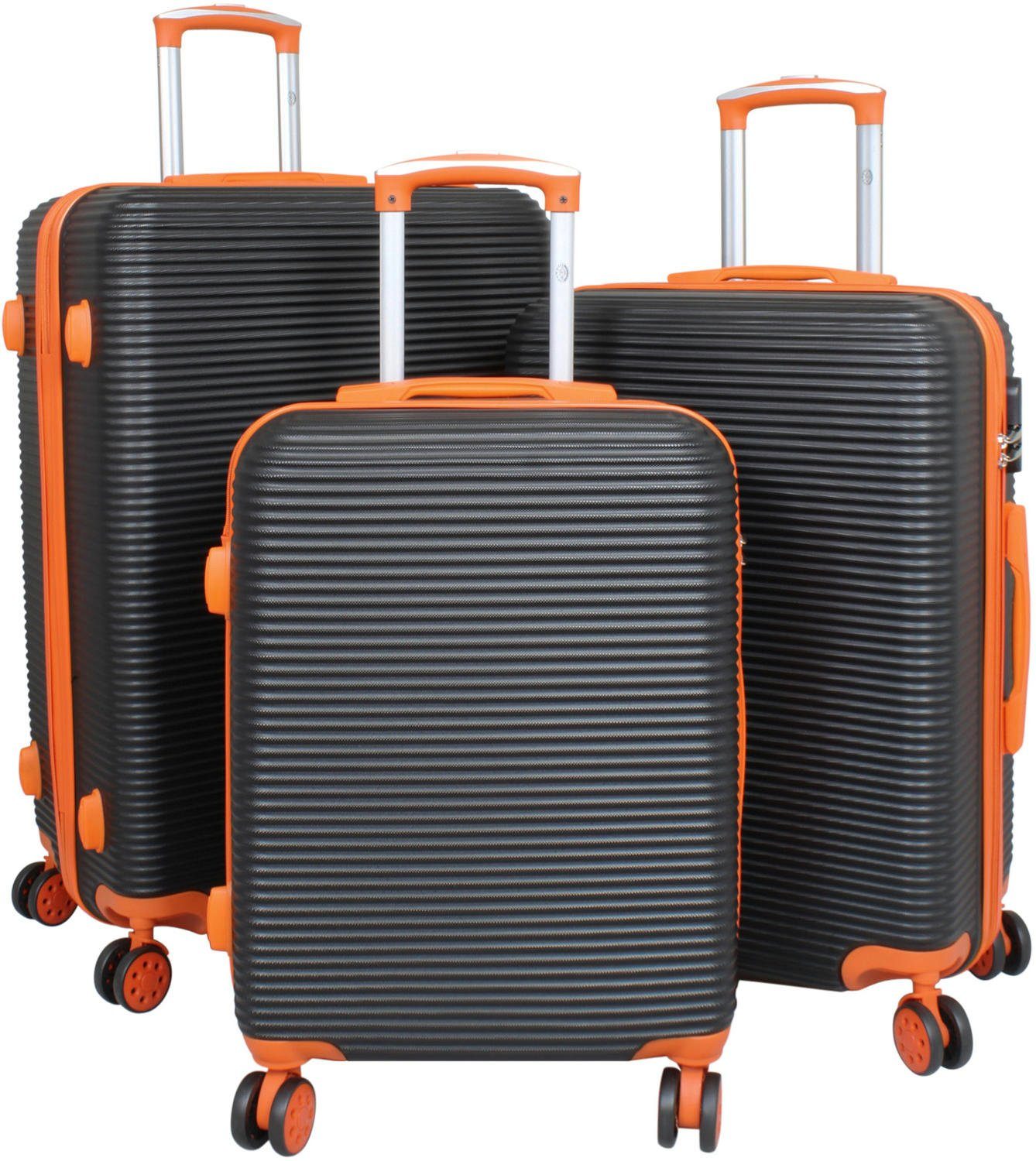 Warenhandel König Trolleyset Santorin, 4 Rollen, günstig online kaufen