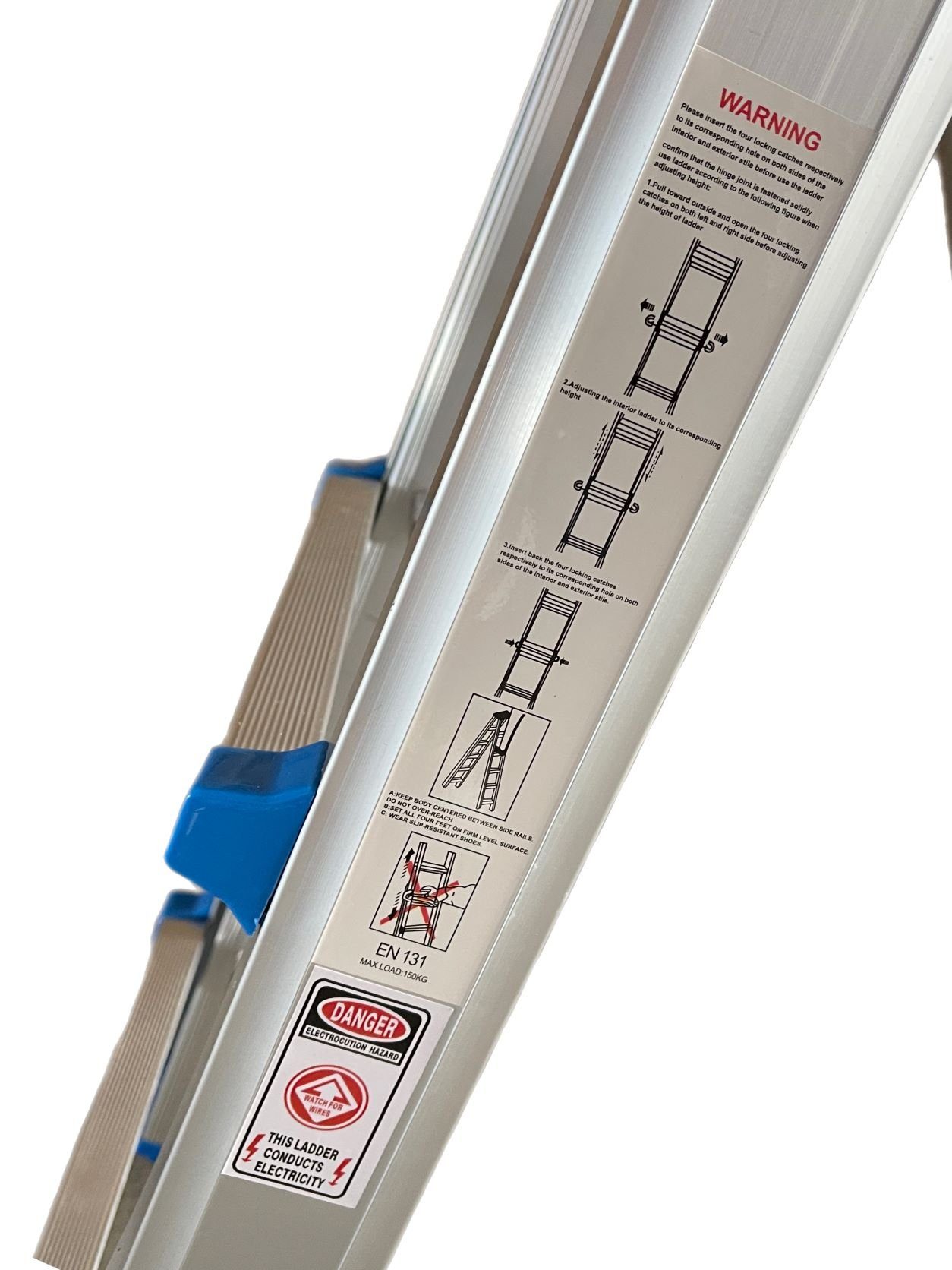 VaGo-Tools Multi-purpose ladder Extension ladder Step ladder 4 x 6 steps (piece)