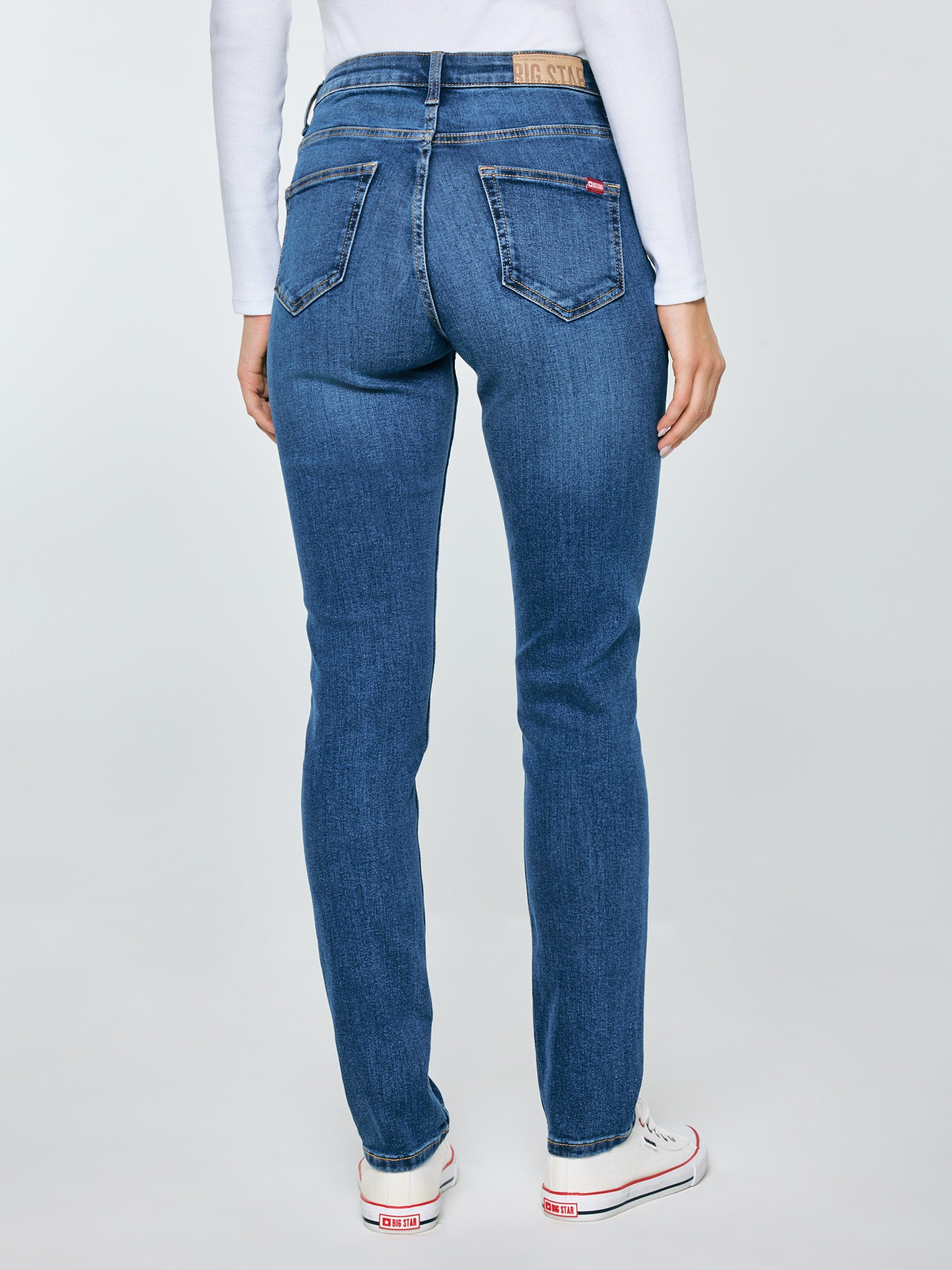 BIG STAR Slim-fit-Jeans KATRINA HIGH WAIST hohe Leibhöhe