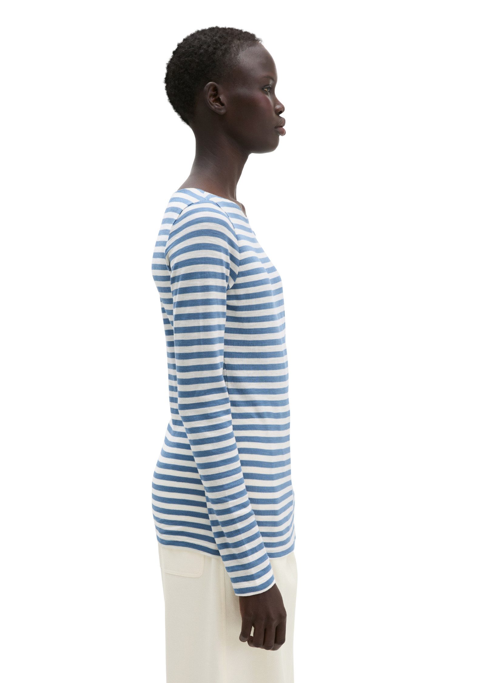 Marc O'Polo Langarmshirt aus Organic-Cotton-Slub-Jersey