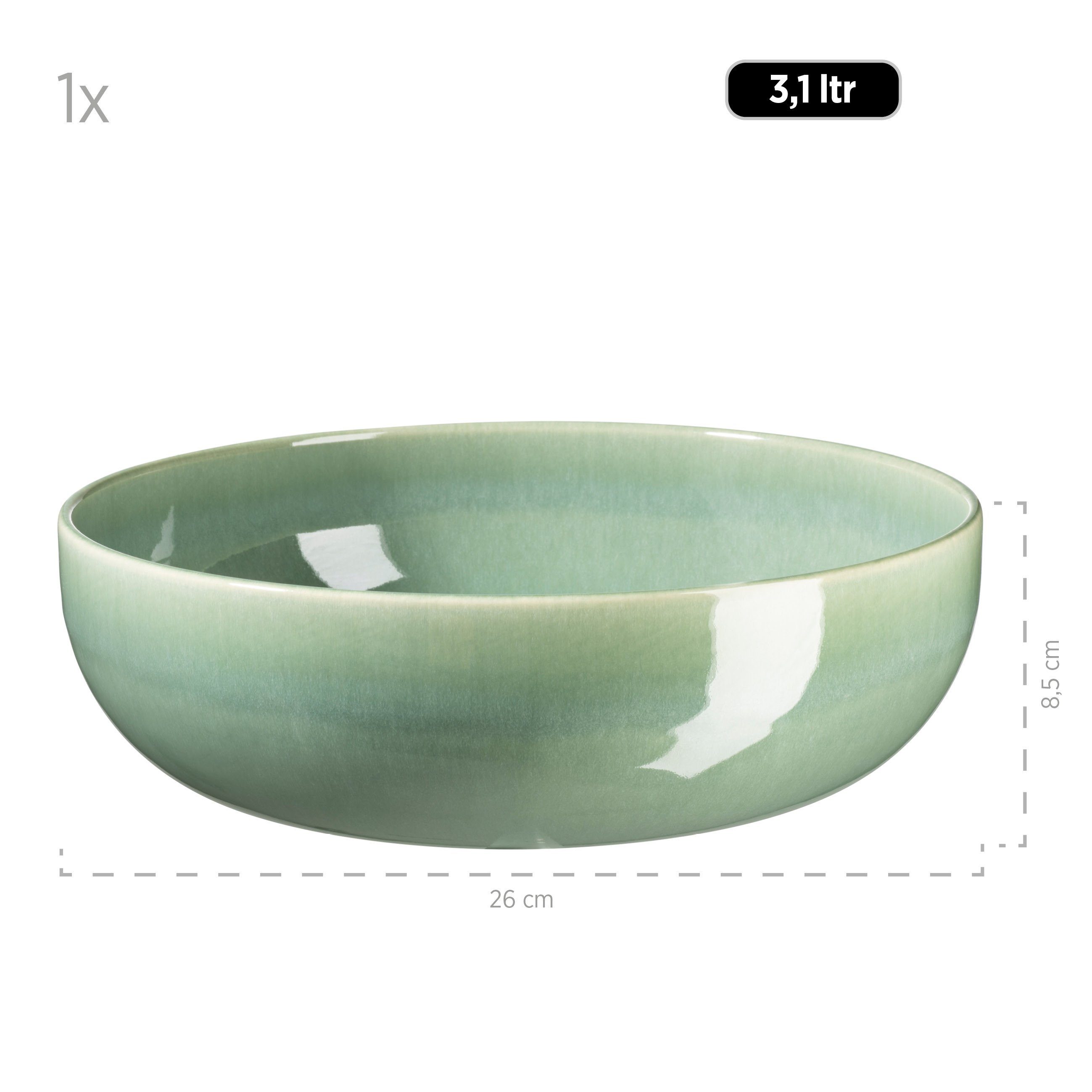 MÄSER Salatschüssel Elina Uno, Steinzeug, (5-tlg)