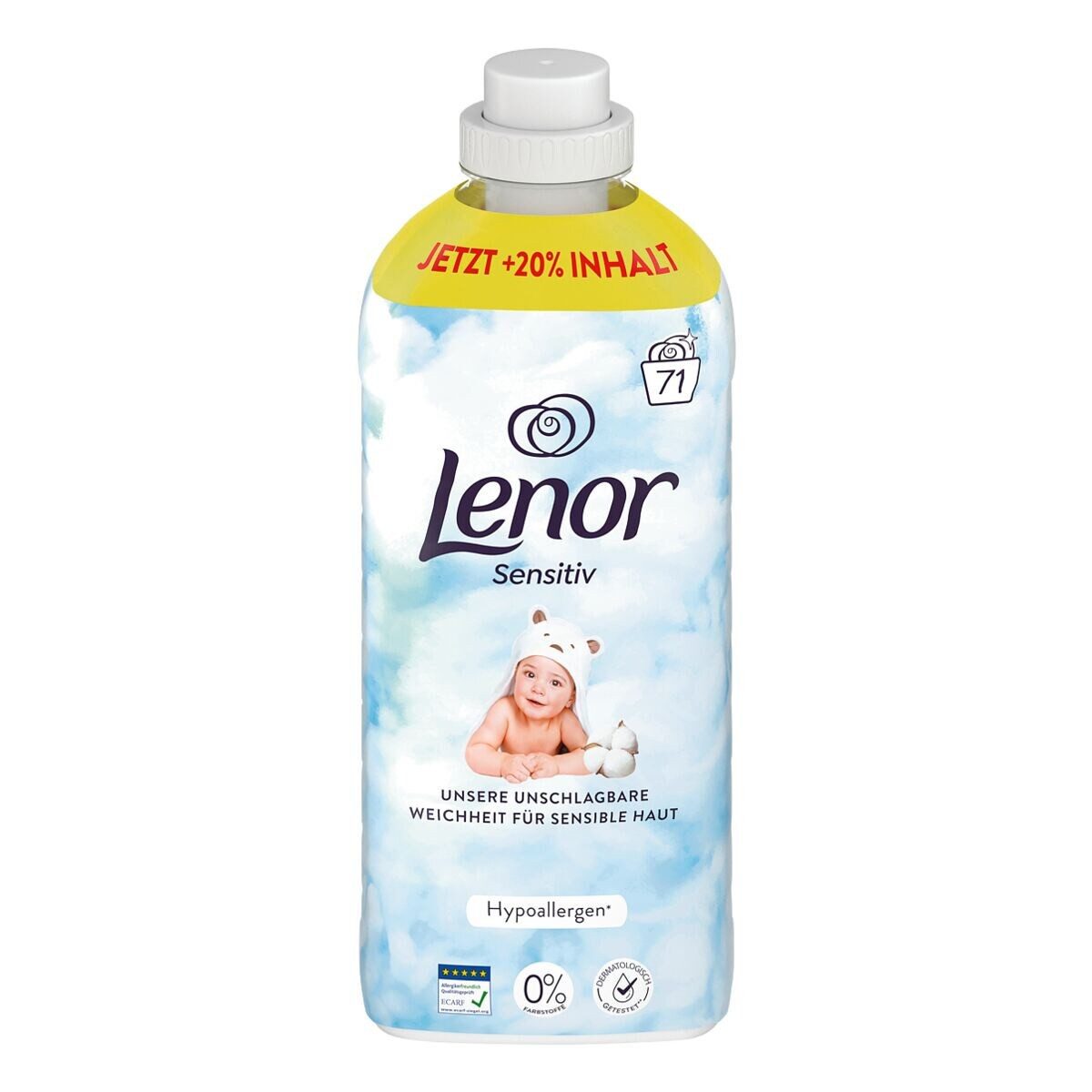 LENOR Sensitiv Weichspüler (71 WL, 1,49 Liter)