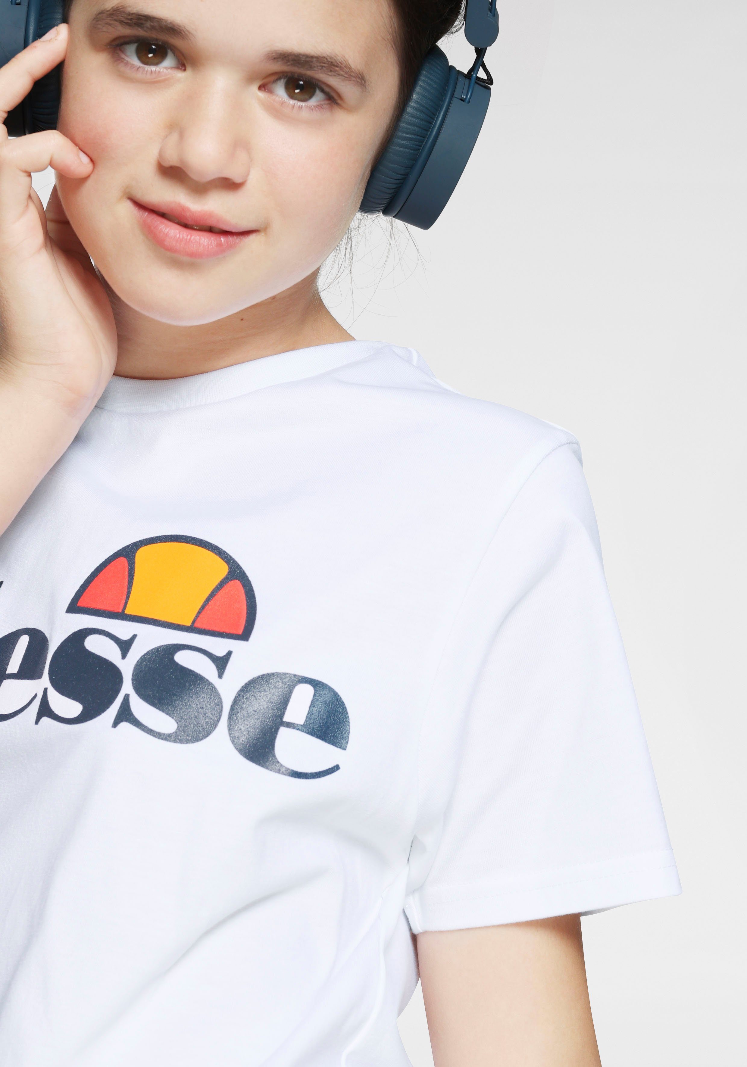 Ellesse T-Shirt JENA TEE JNR - für Kinder weiß | Sport-T-Shirts