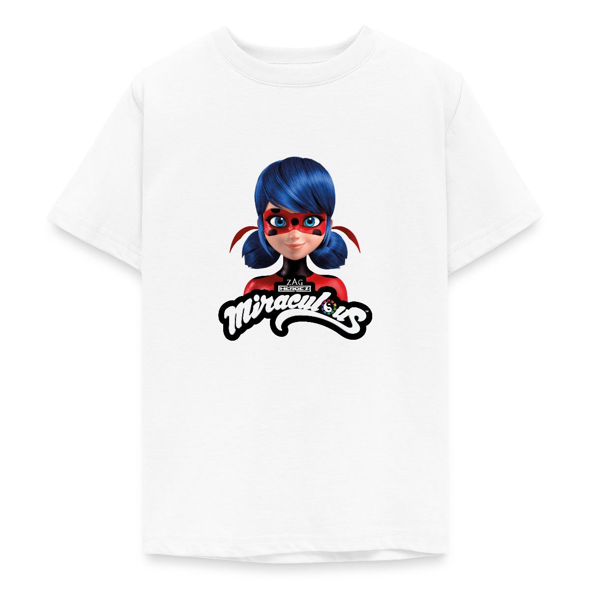 T-Shirt Miraculous Ladybug Mit Logo Teenager T-Shirt